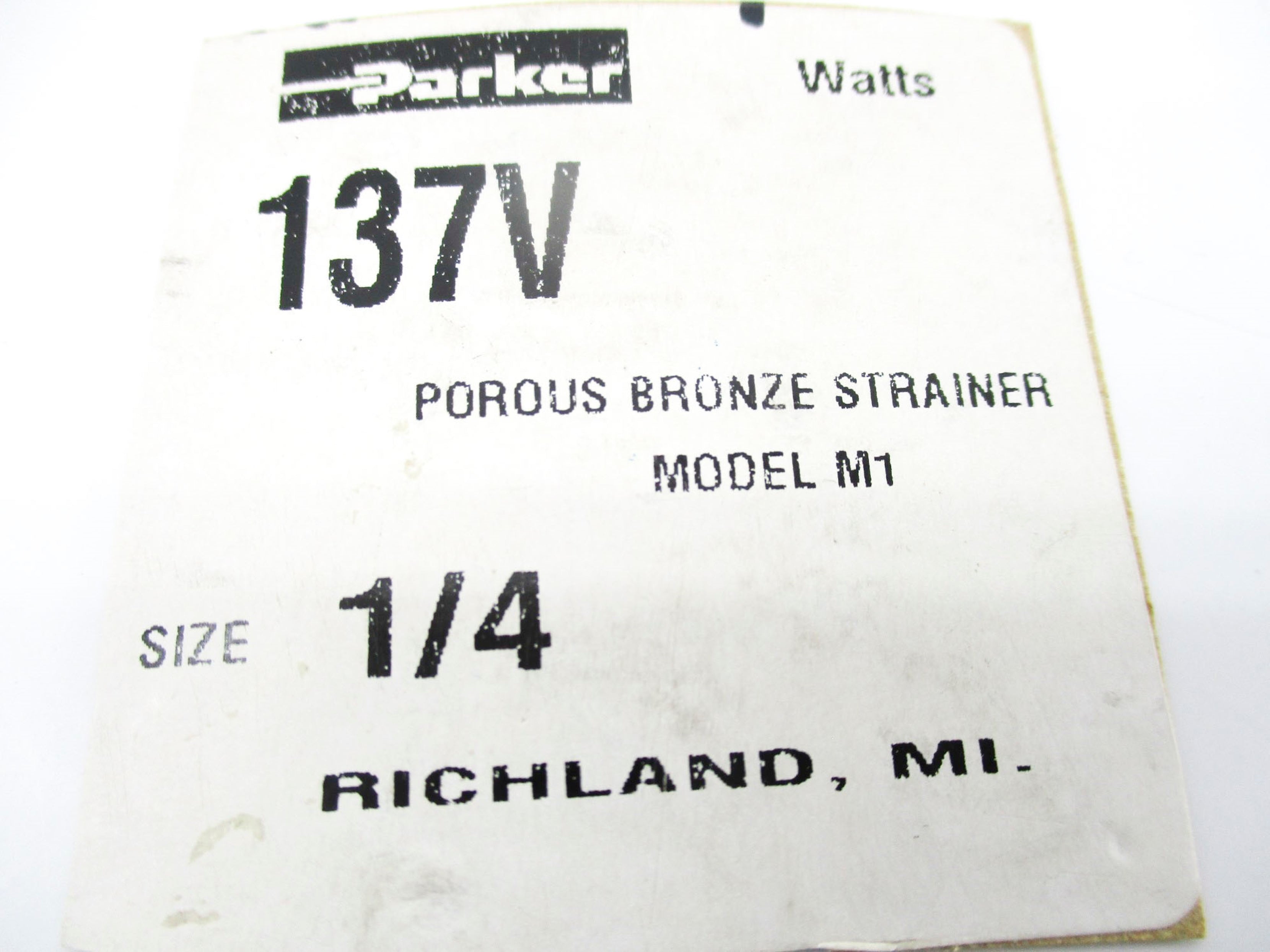 PARKER 137V M1  NSMP