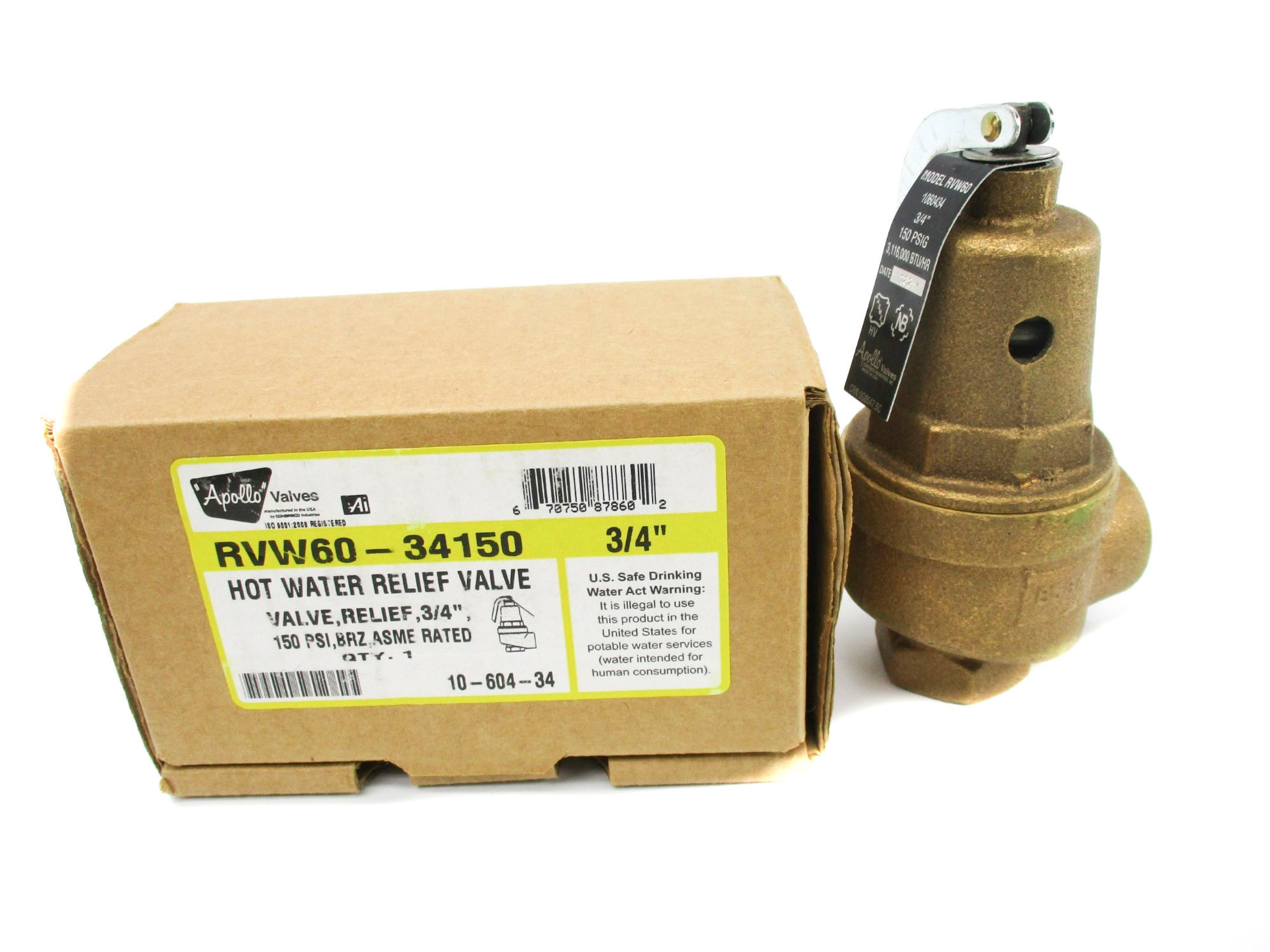 APOLLO VALVE 10-604-34 150PSI NSMP