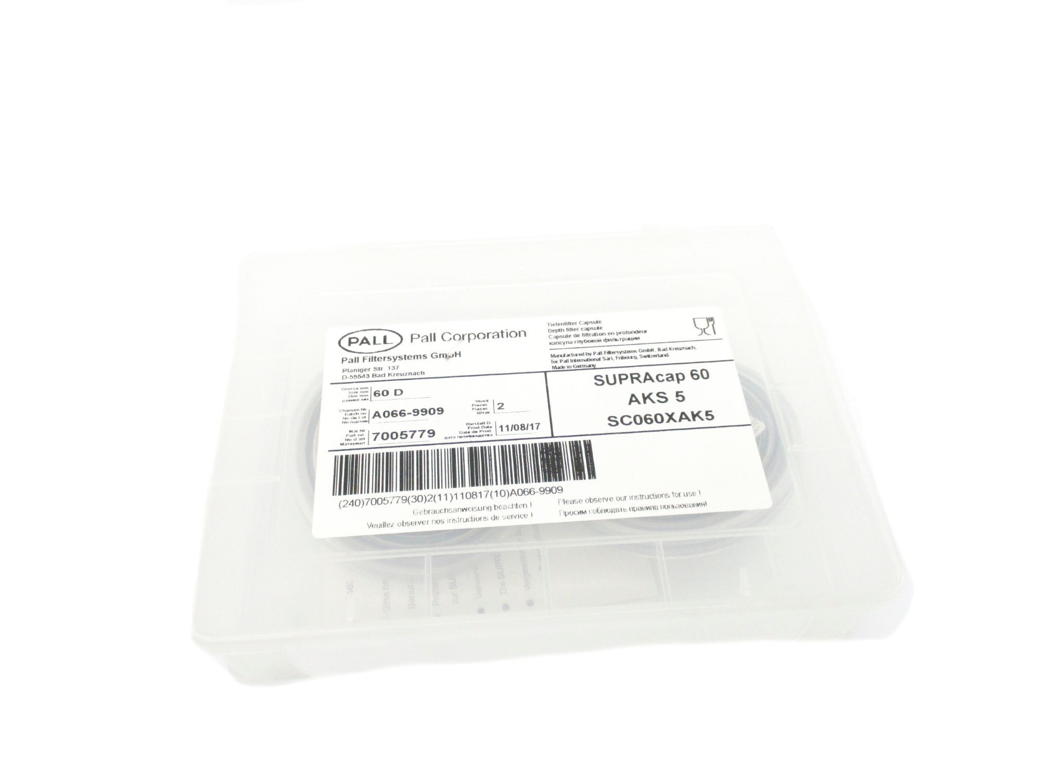 PALL 7005779 (PKG OF 2) NSMP