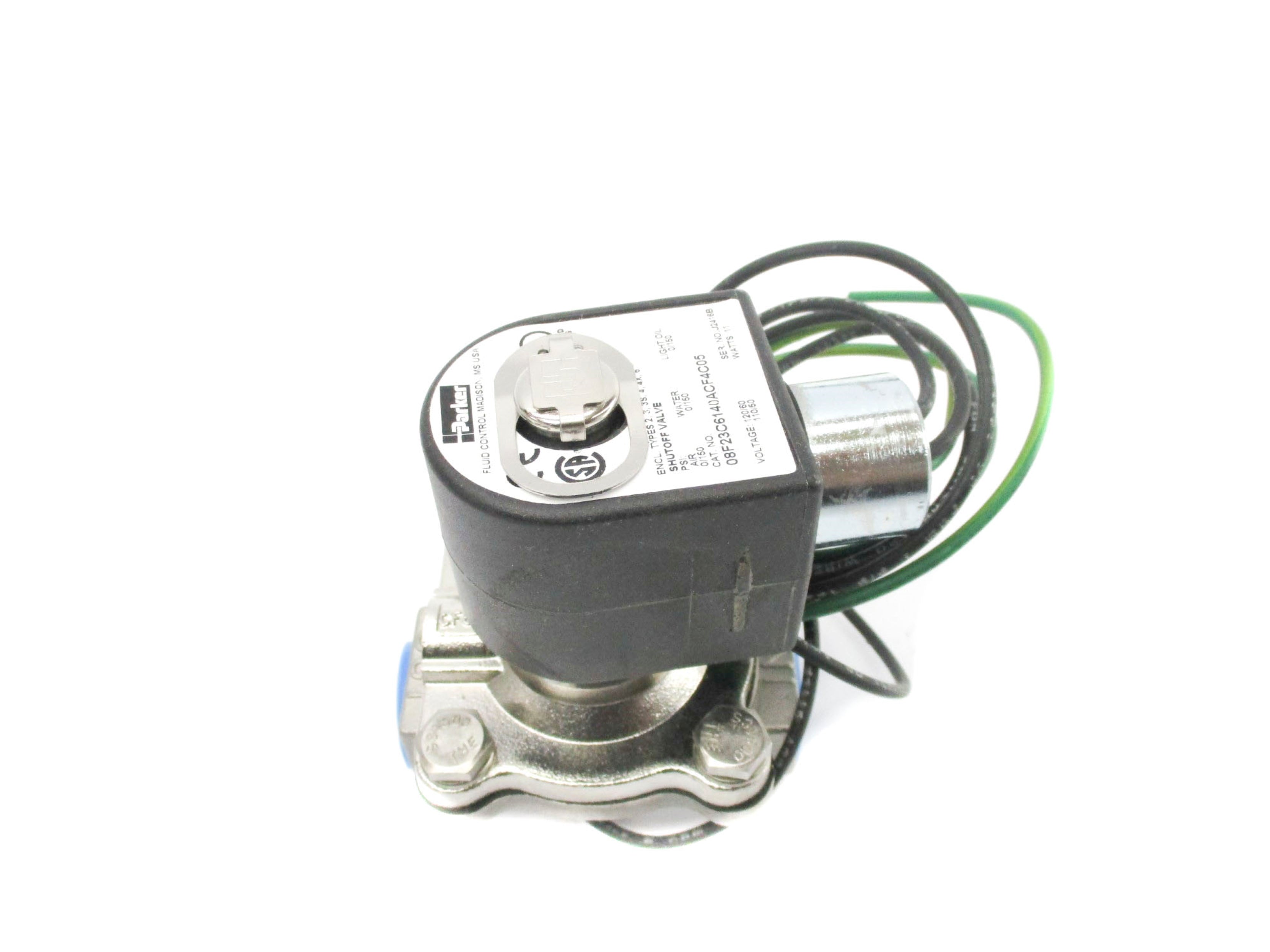PARKER 08F23C6140ACF4C05 120V 150PSI NSMP