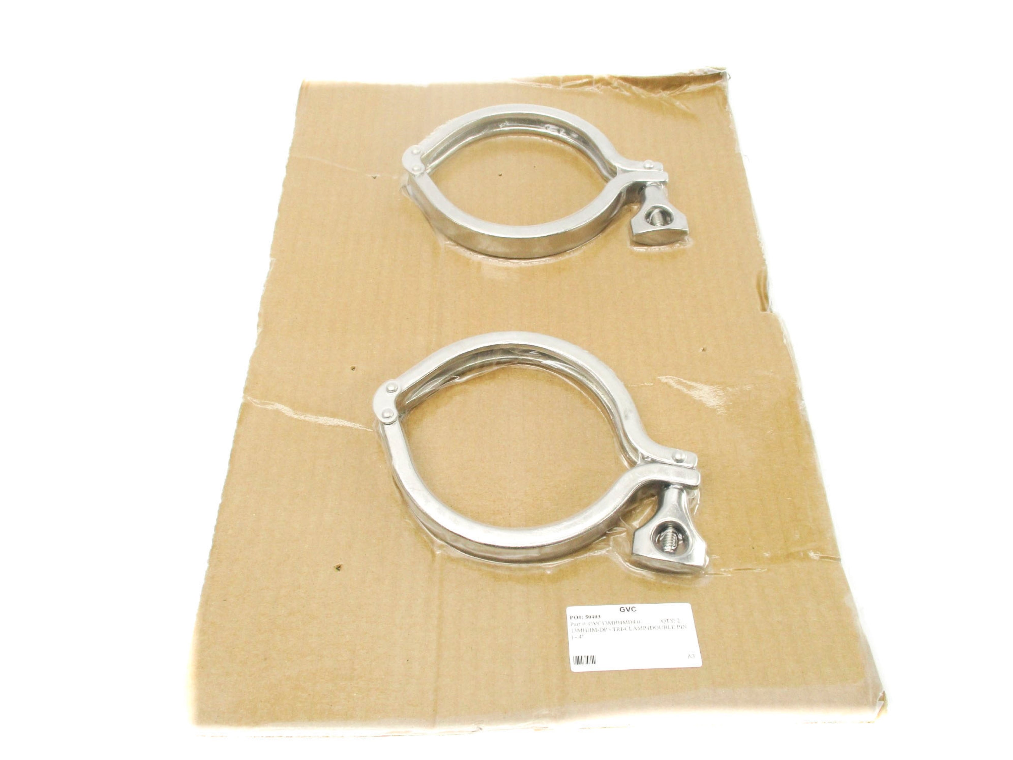 TRI-CLAMP GVC13MHHMD4.0 (PKG OF 2) NSMP