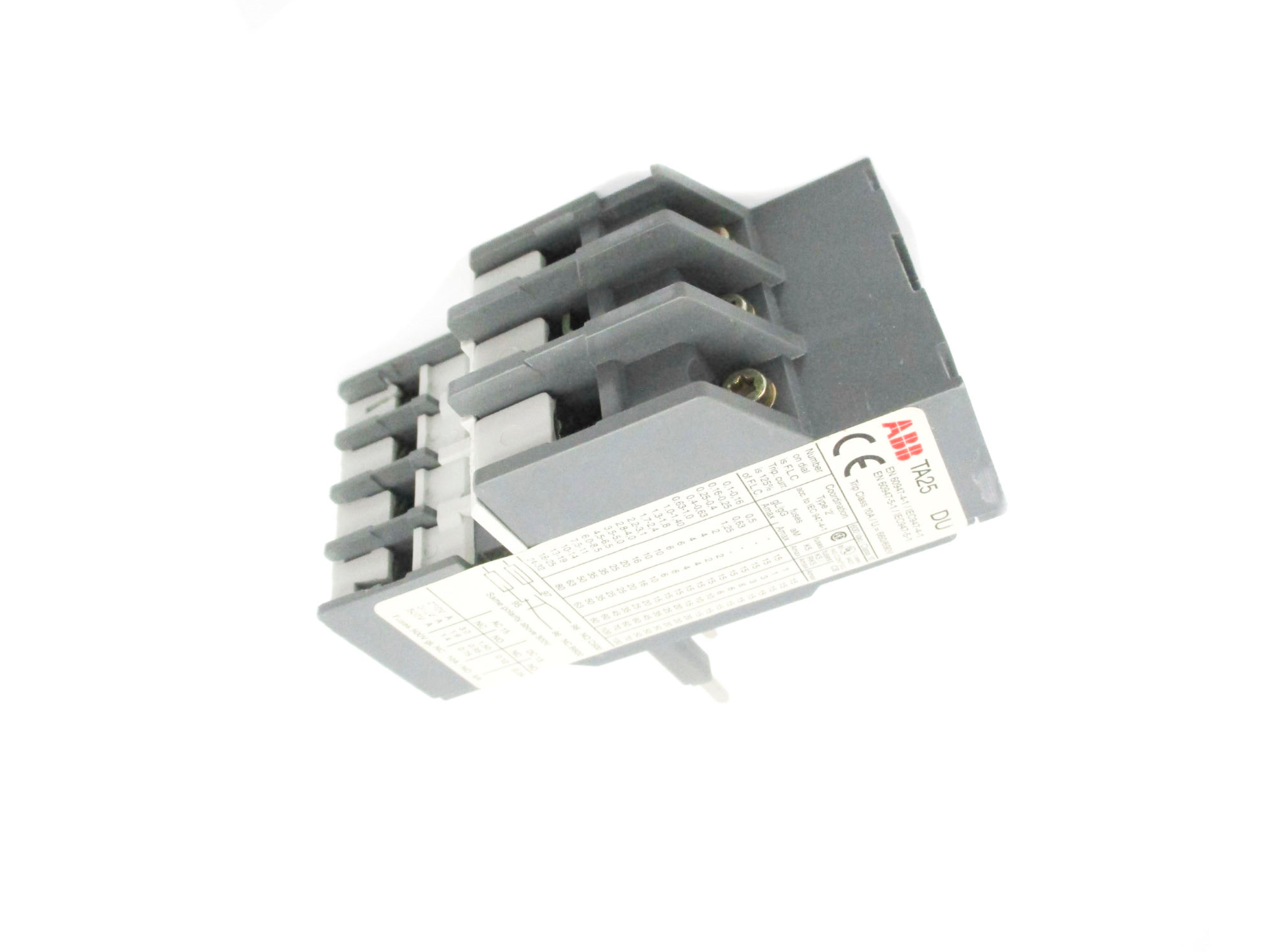 ABB TA25DU-6.5 1SAZ211201R1038 4.5-6.5A NSMP