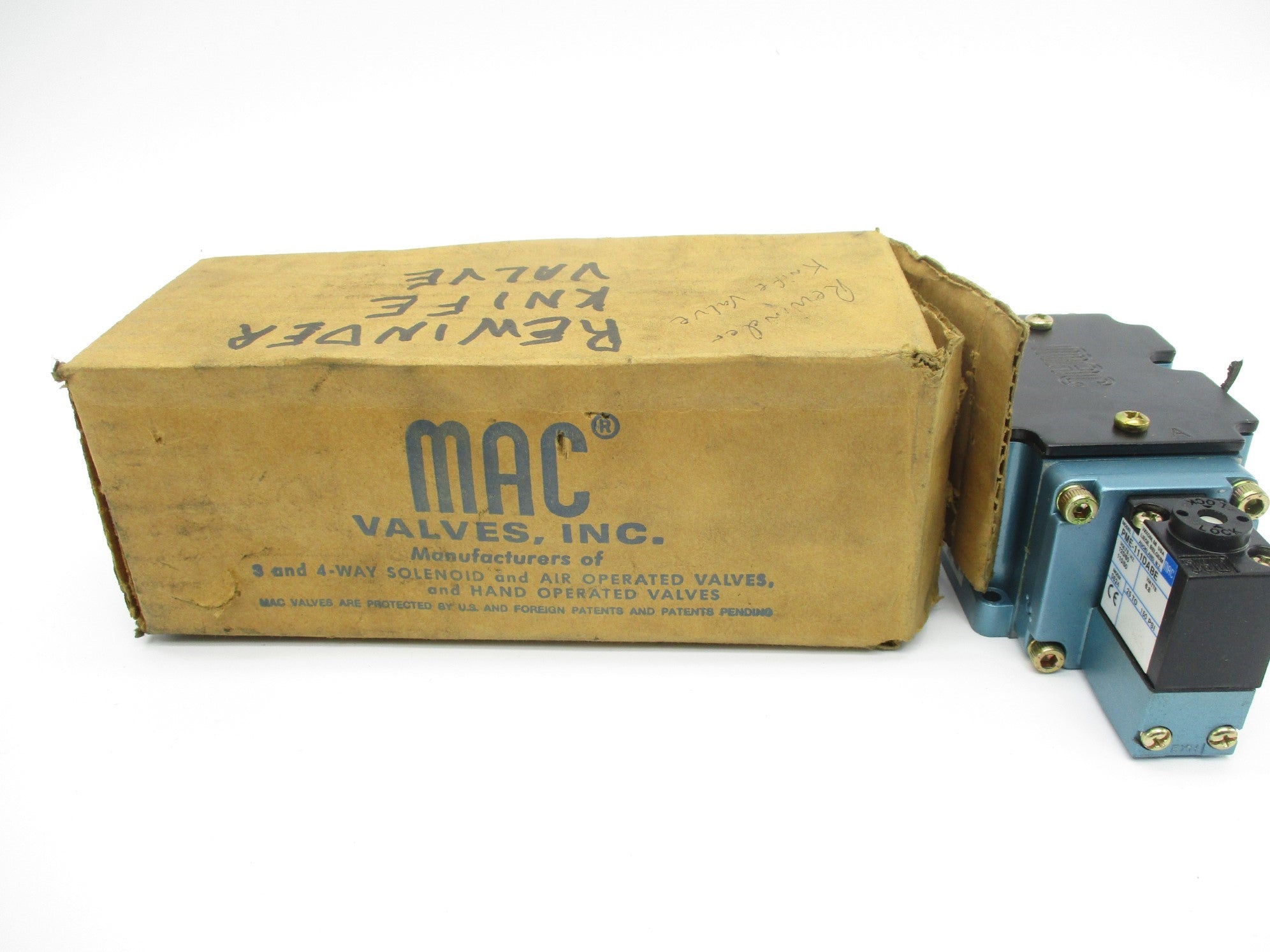 MAC 6511B-000-PM-111DA 120/110V 25-150PSI  NSMP