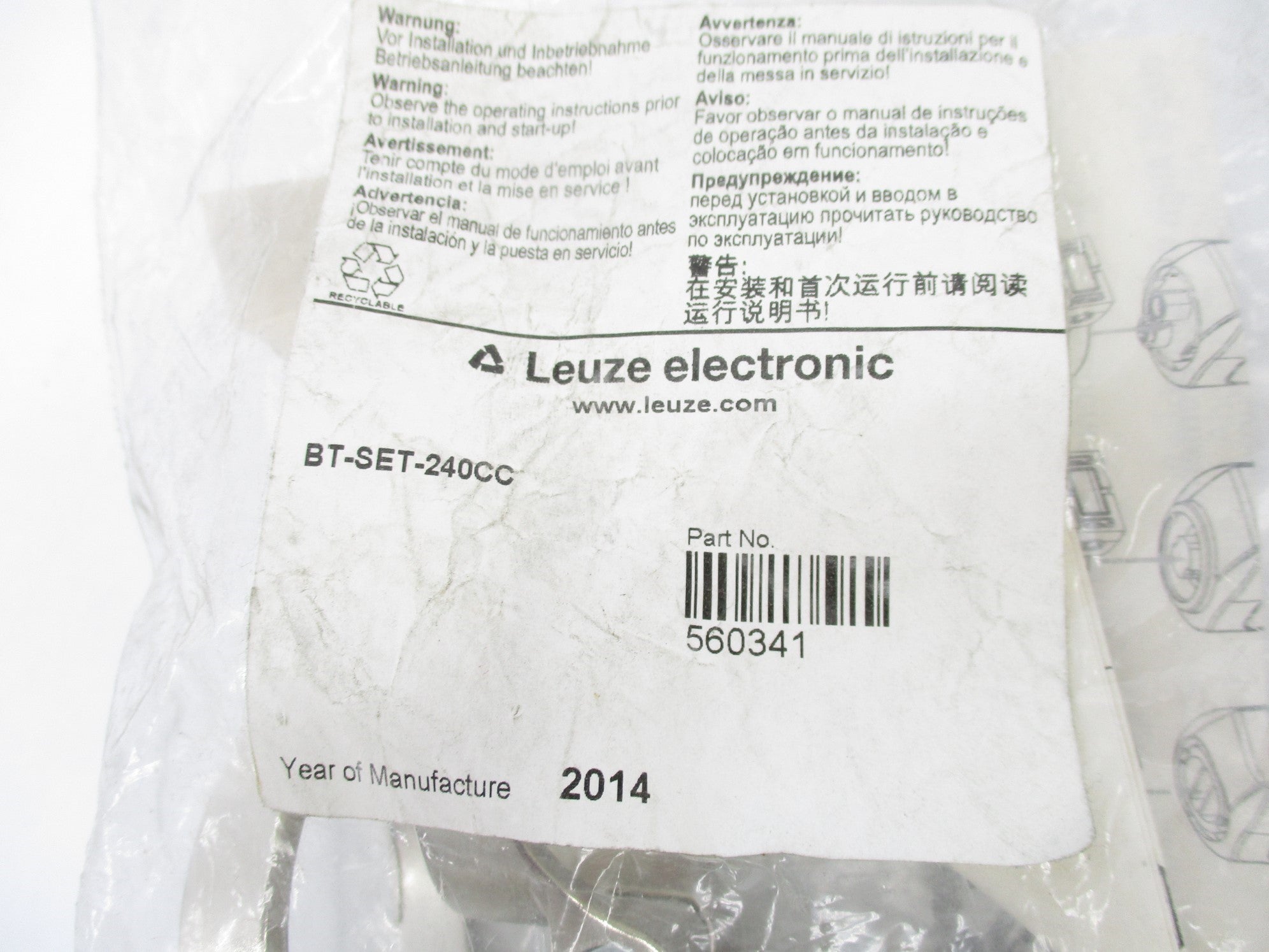 LEUZE ELECTRONIC BT-SET-240CC NSMP
