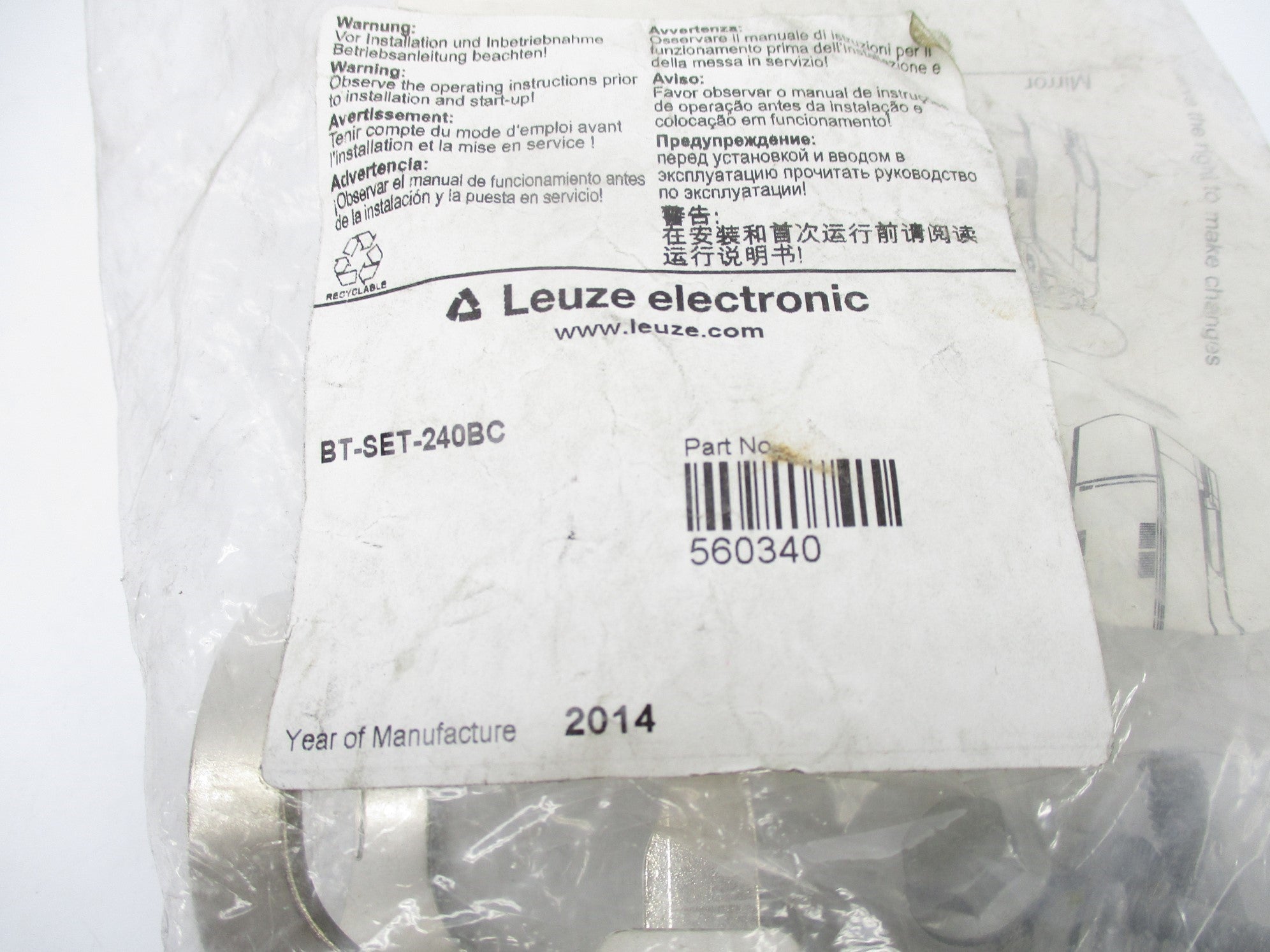 LEUZE ELECTRONIC BT-SET-240BC NSMP