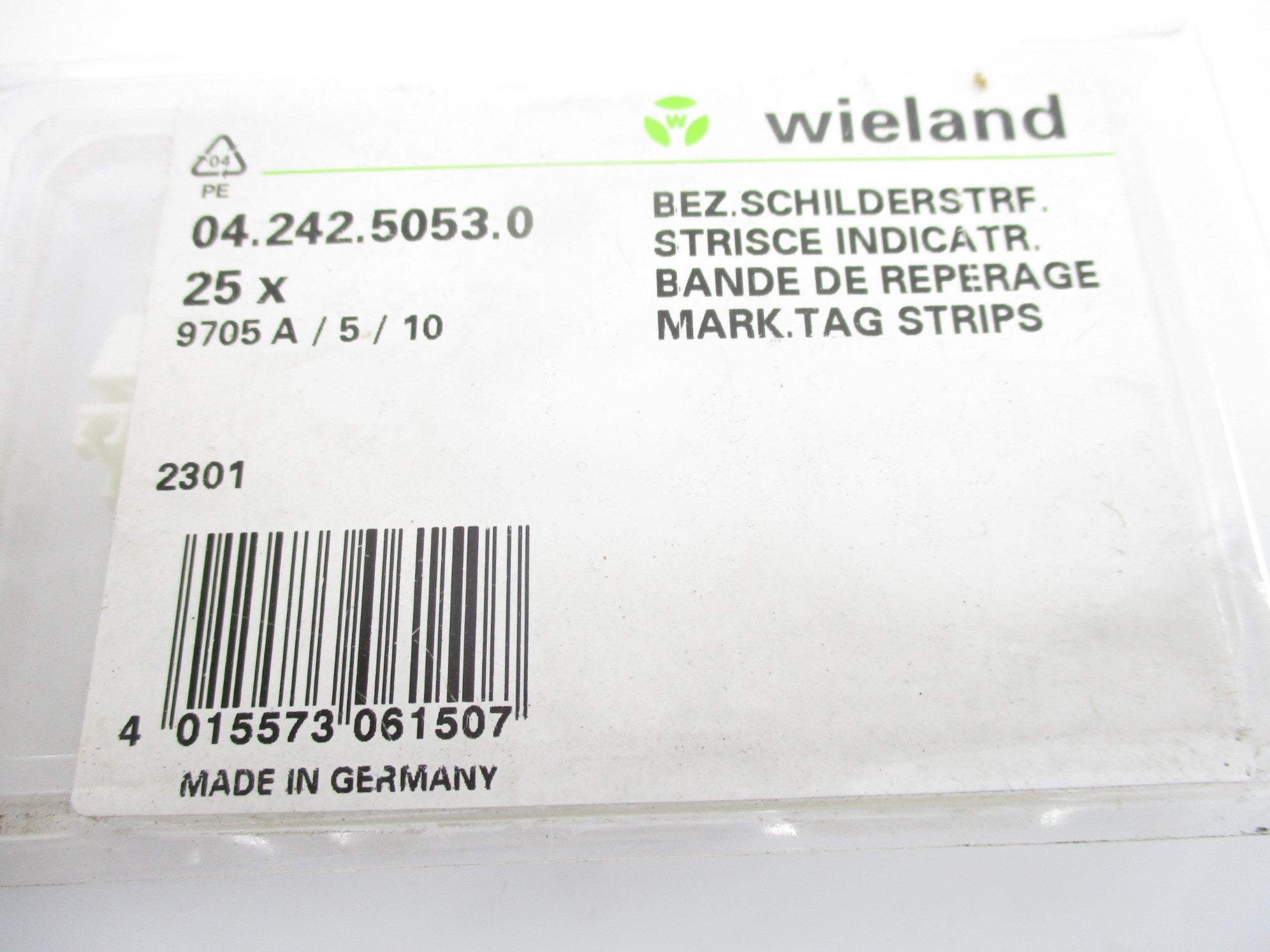 WIELAND 04.242.5053.0 (PKG OF 25) NSMP