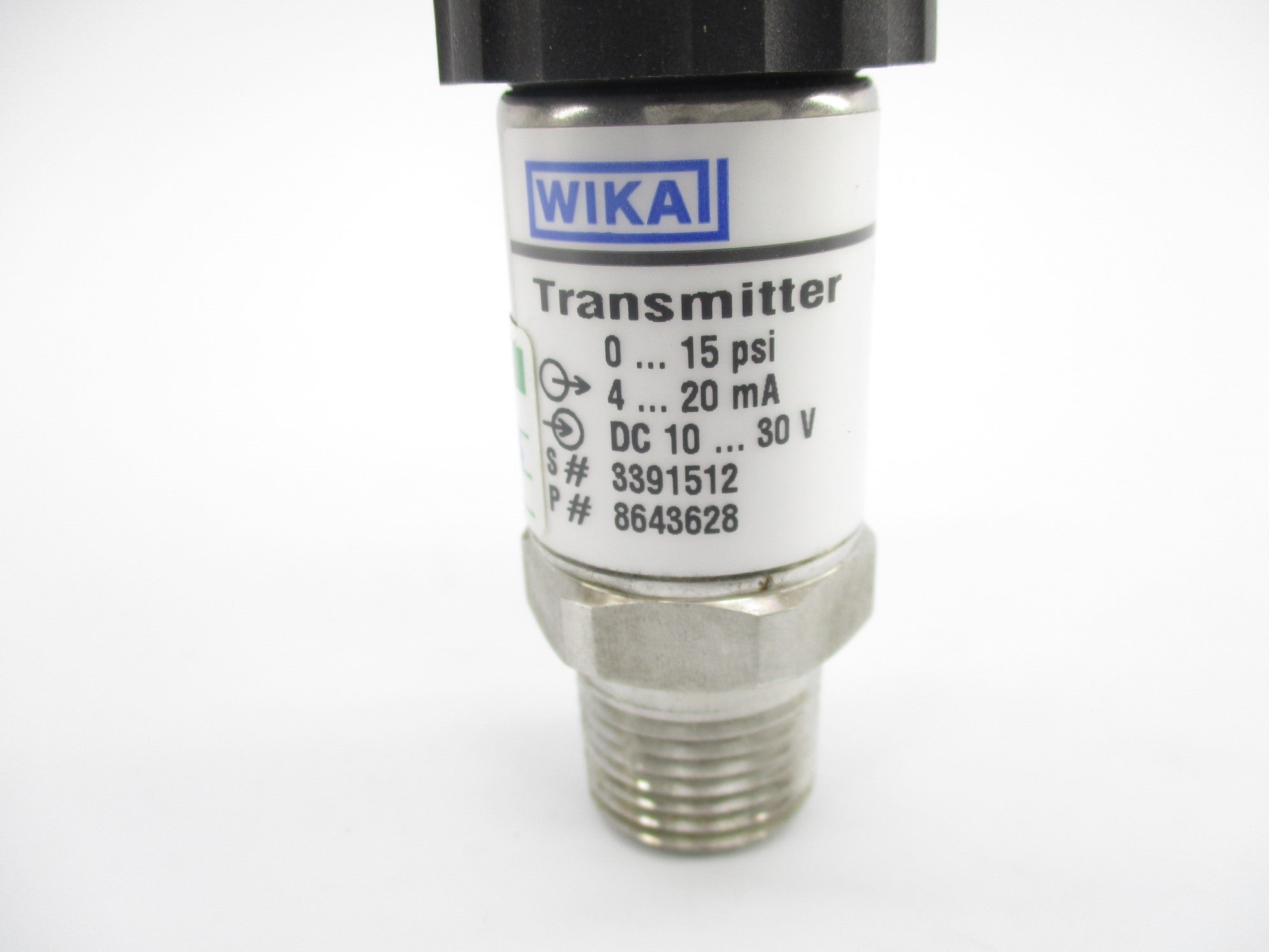WIKA 891.13.500 0-15PSI NSNP