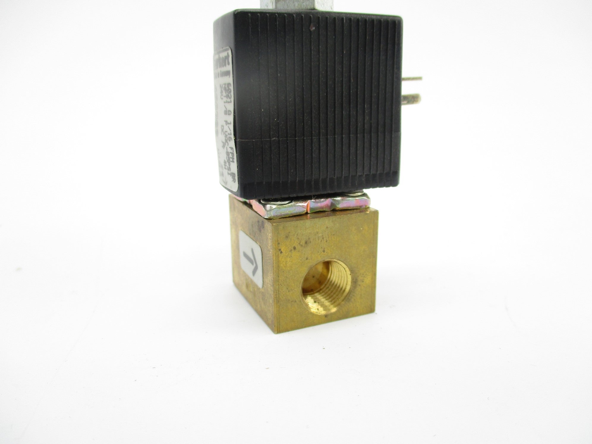 BURKERT 6021-A-1-/16-FPM-BR 24VDC 85PSI NSNP