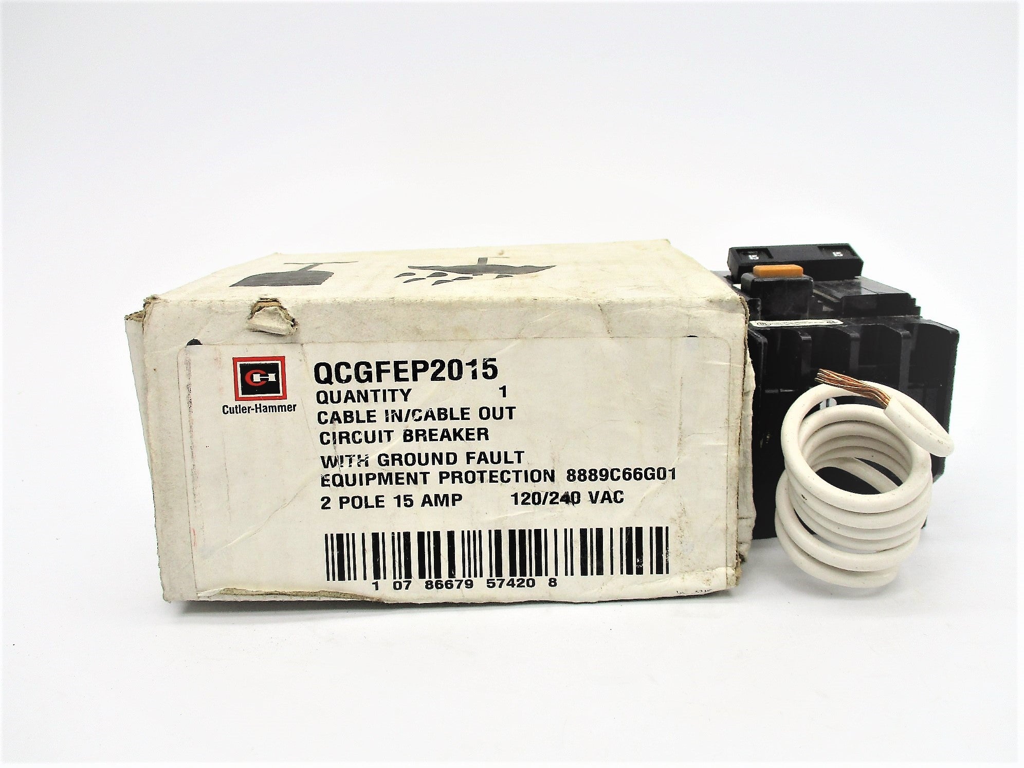 CUTLER HAMMER QCGFEP2015 120/240V 15A NSMP