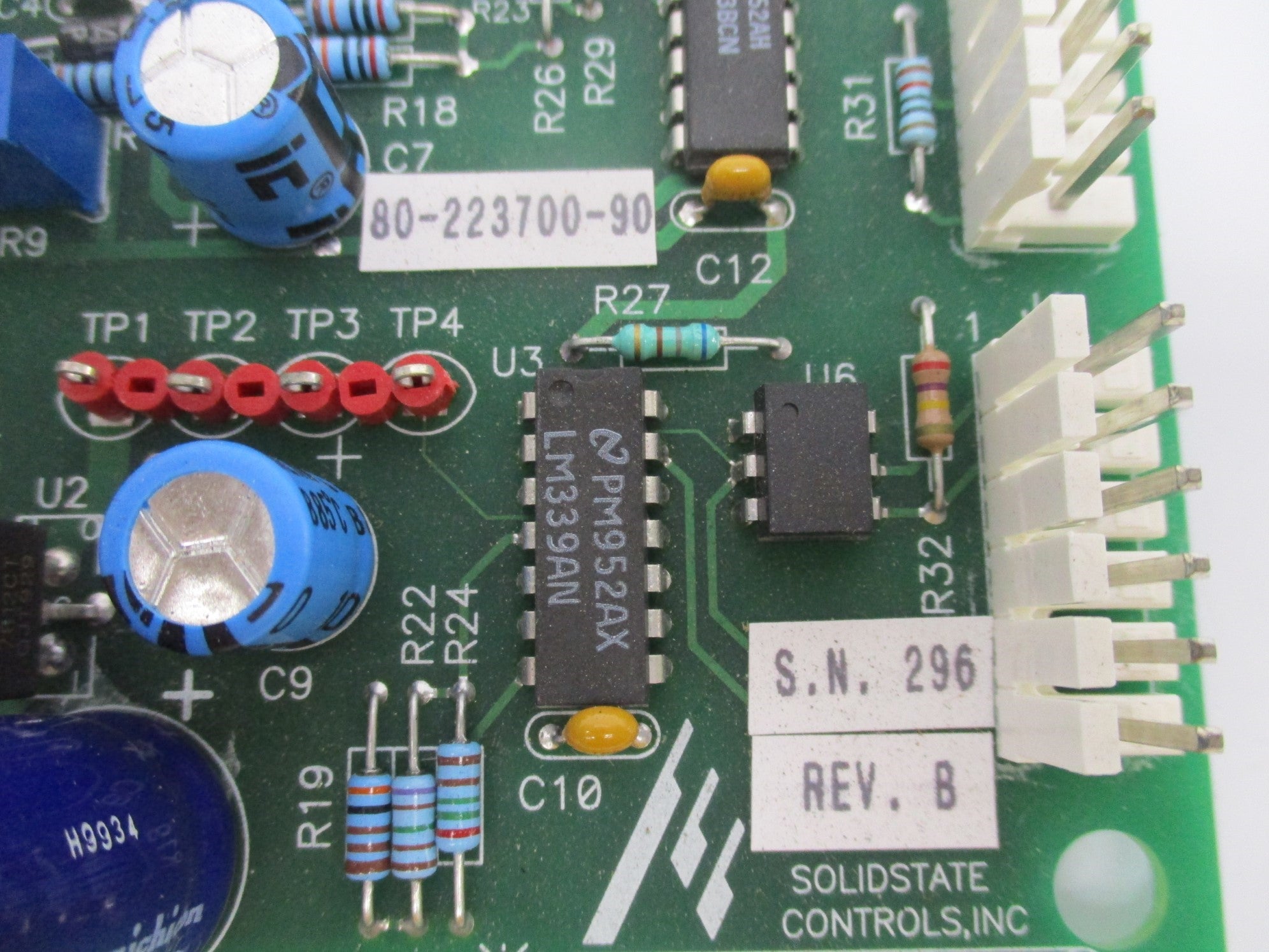 SOLIDSTATE CONTROLS 80-223700-90 REV. B NSNP