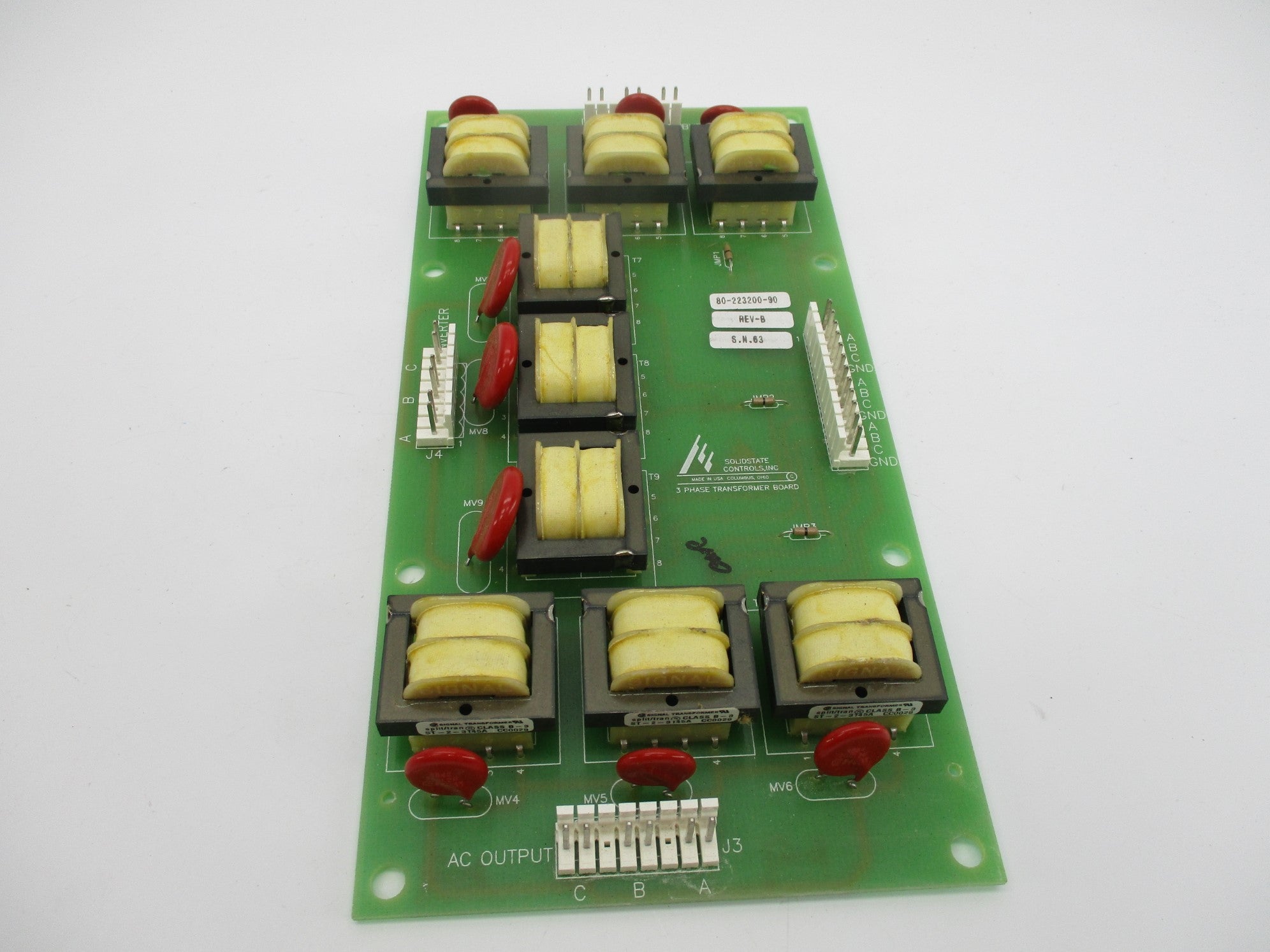 SOLIDSTATE CONTROLS 80-223200-90 REV. B NSNP
