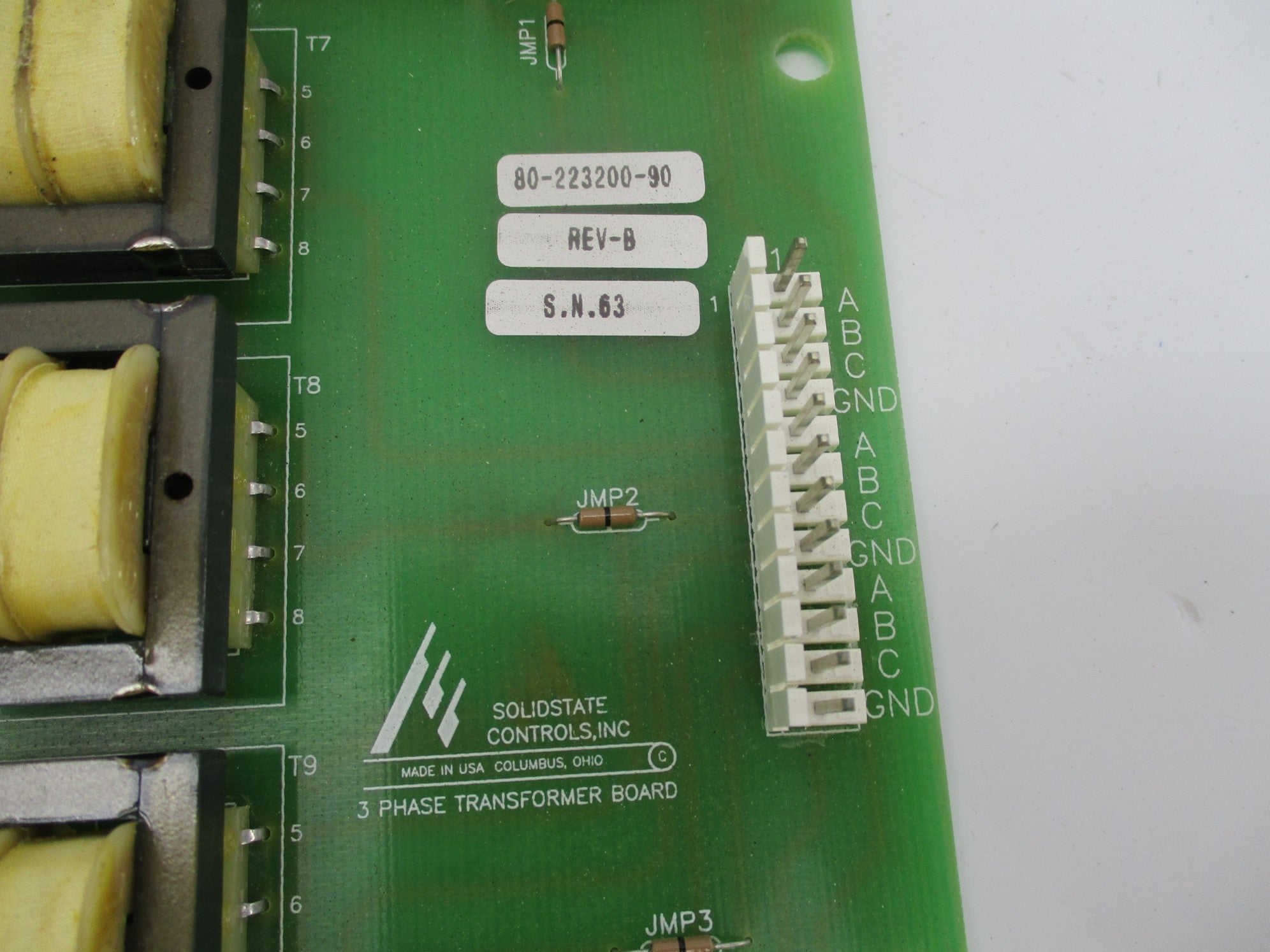 SOLIDSTATE CONTROLS 80-223200-90 REV. B NSNP