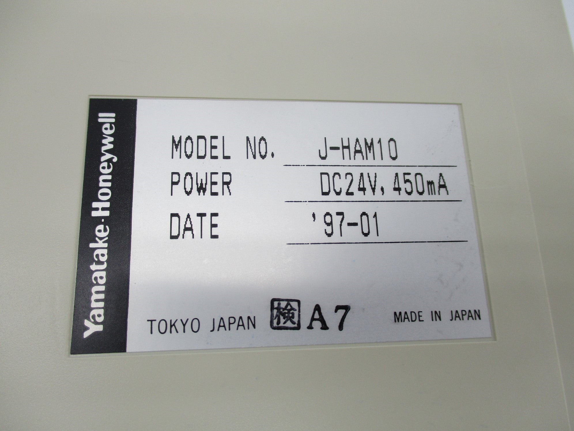 HONEYWELL J-HAM10 NSNP