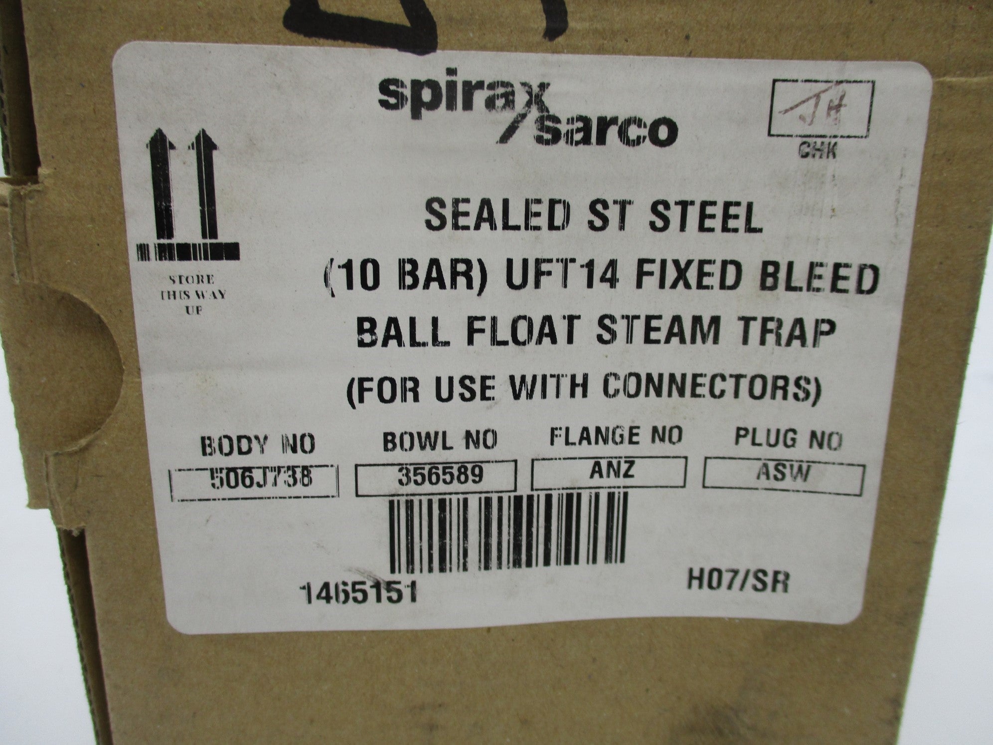 SPIRAX SARCO UFT14-10-FB NSMP