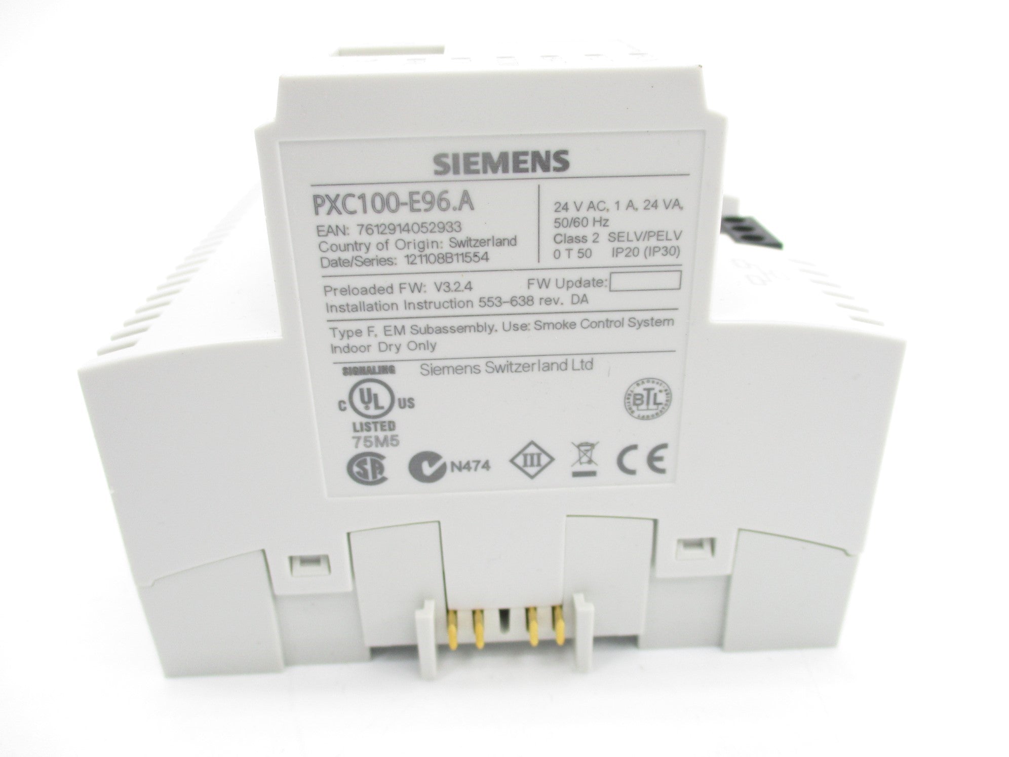 SIEMENS PXC100-E96.A NSNP