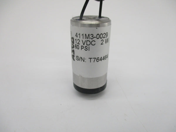 ASCO 411M3-0029 12VDC 60PSI NSNP