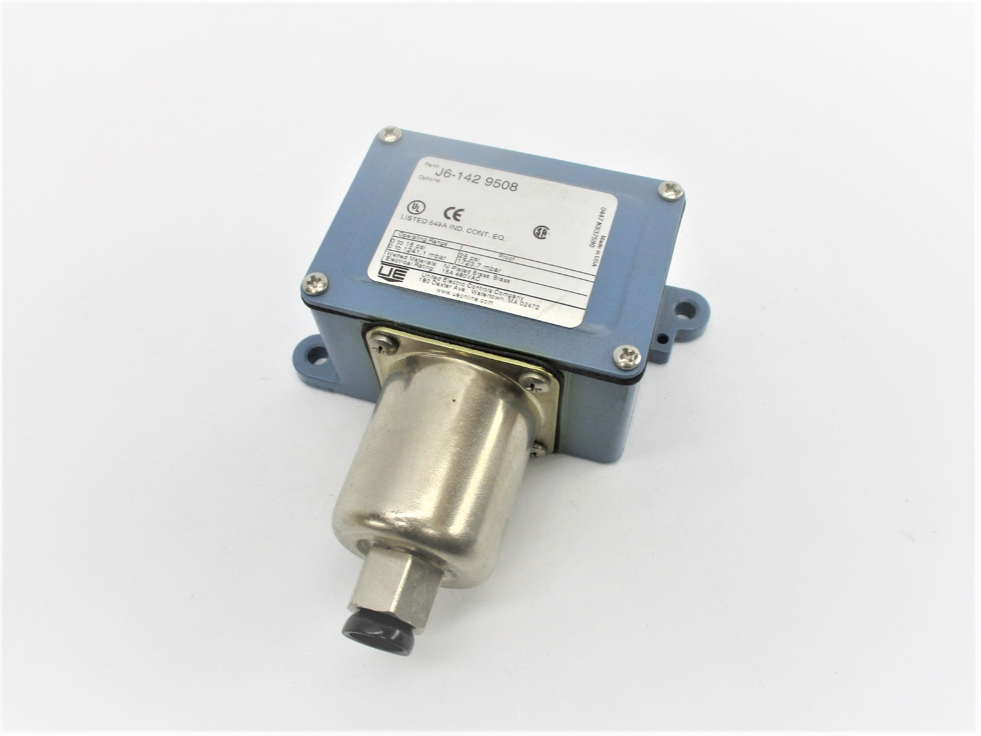 UNITED ELECTRIC J6-1429508 18PSI NSNP