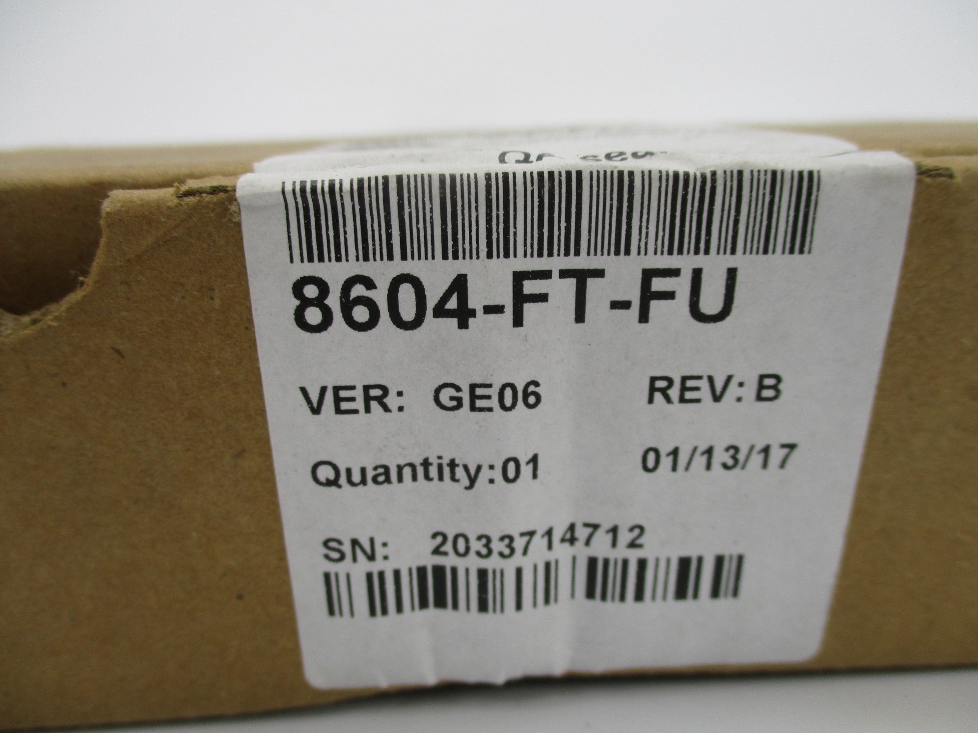 GENERAL ELECTRIC 8604-FT-FU NSFS