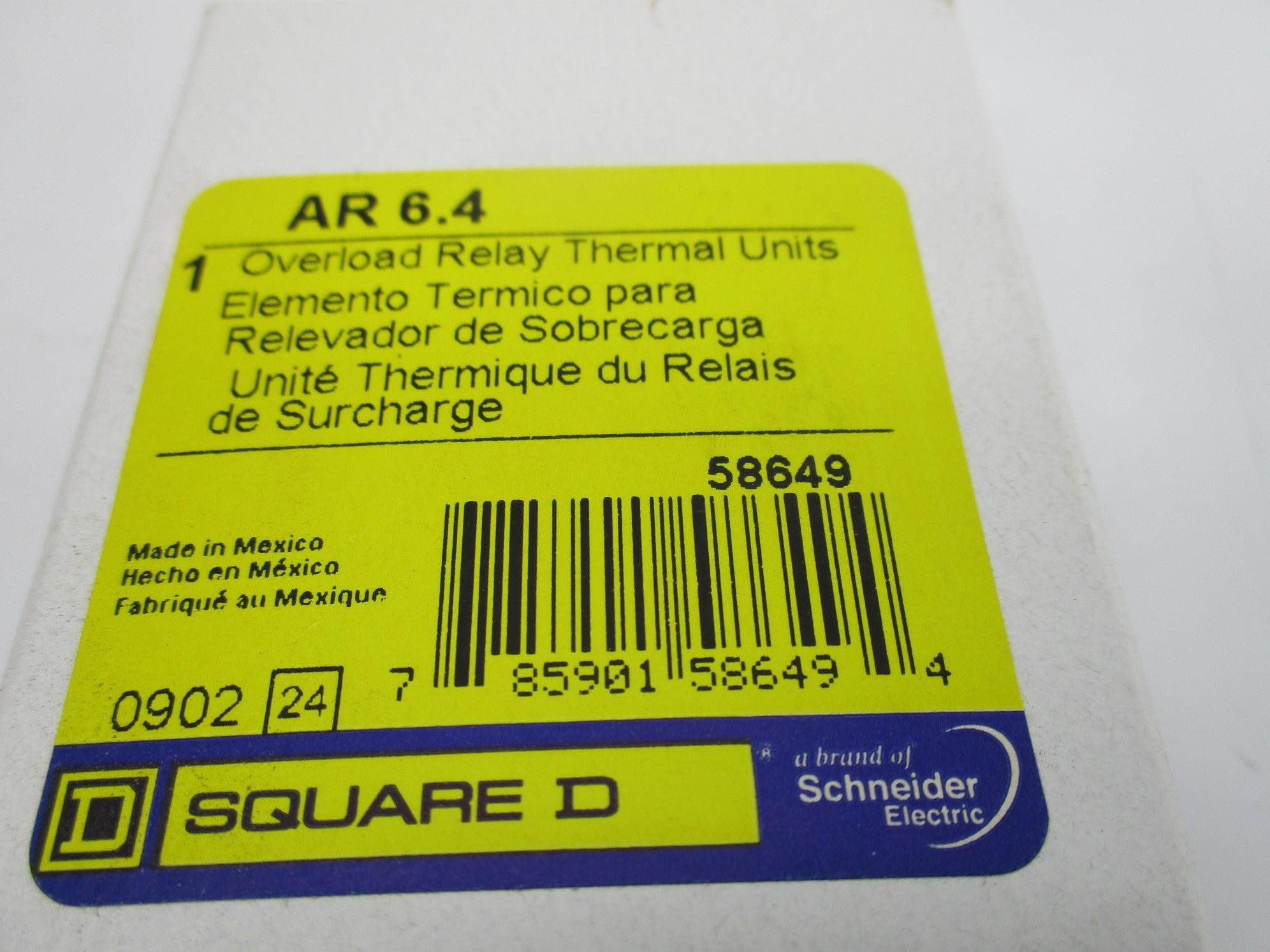 SQUARE D AR6.4 NSMP