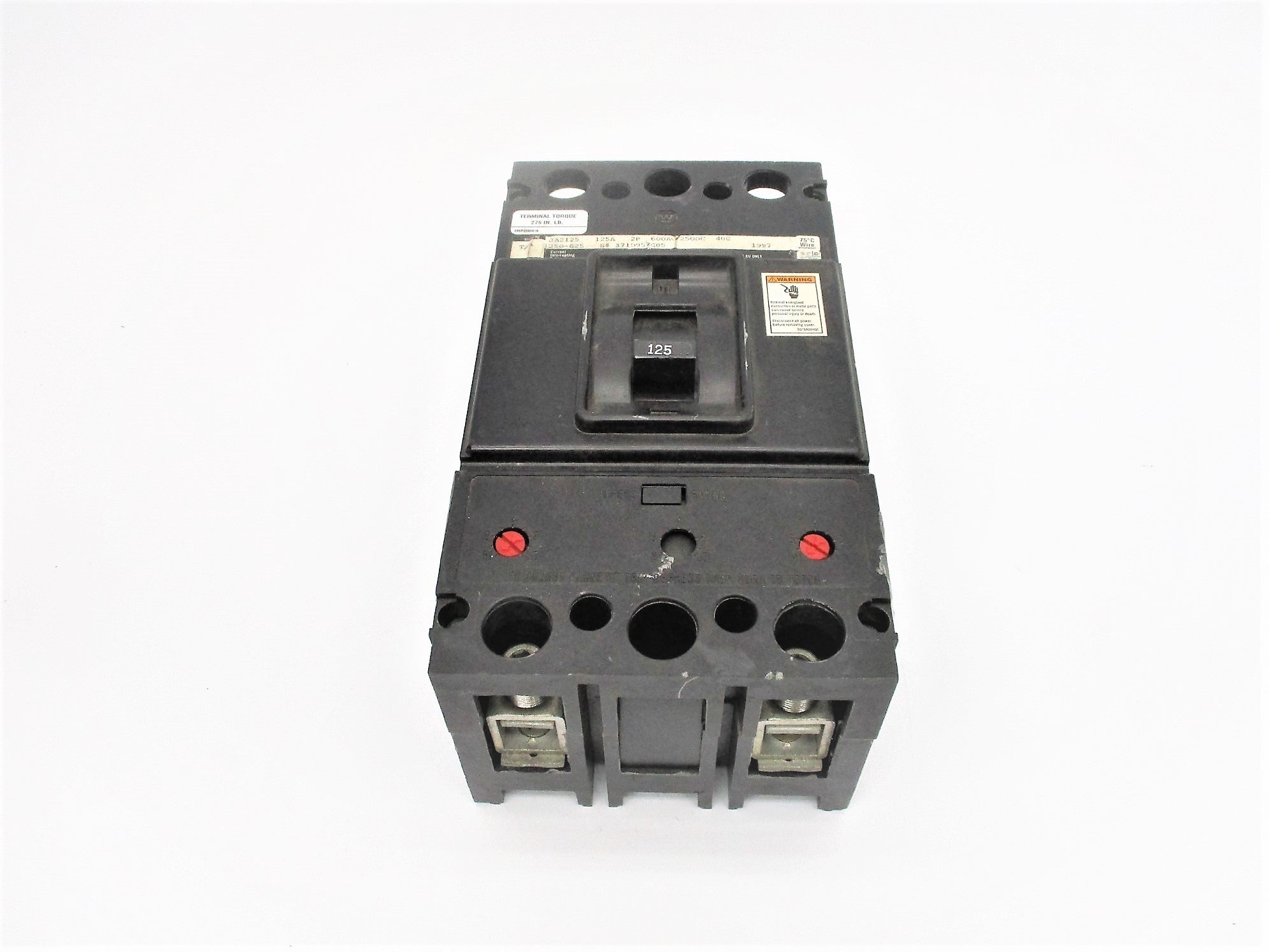 WESTINGHOUSE JA2125 600/250VAC/DC 125A NSNP