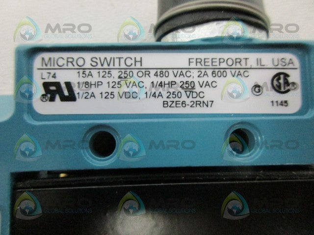 HONEYWELL BZE6-2RN7 LIMIT SWITCH *NEW IN BOX*