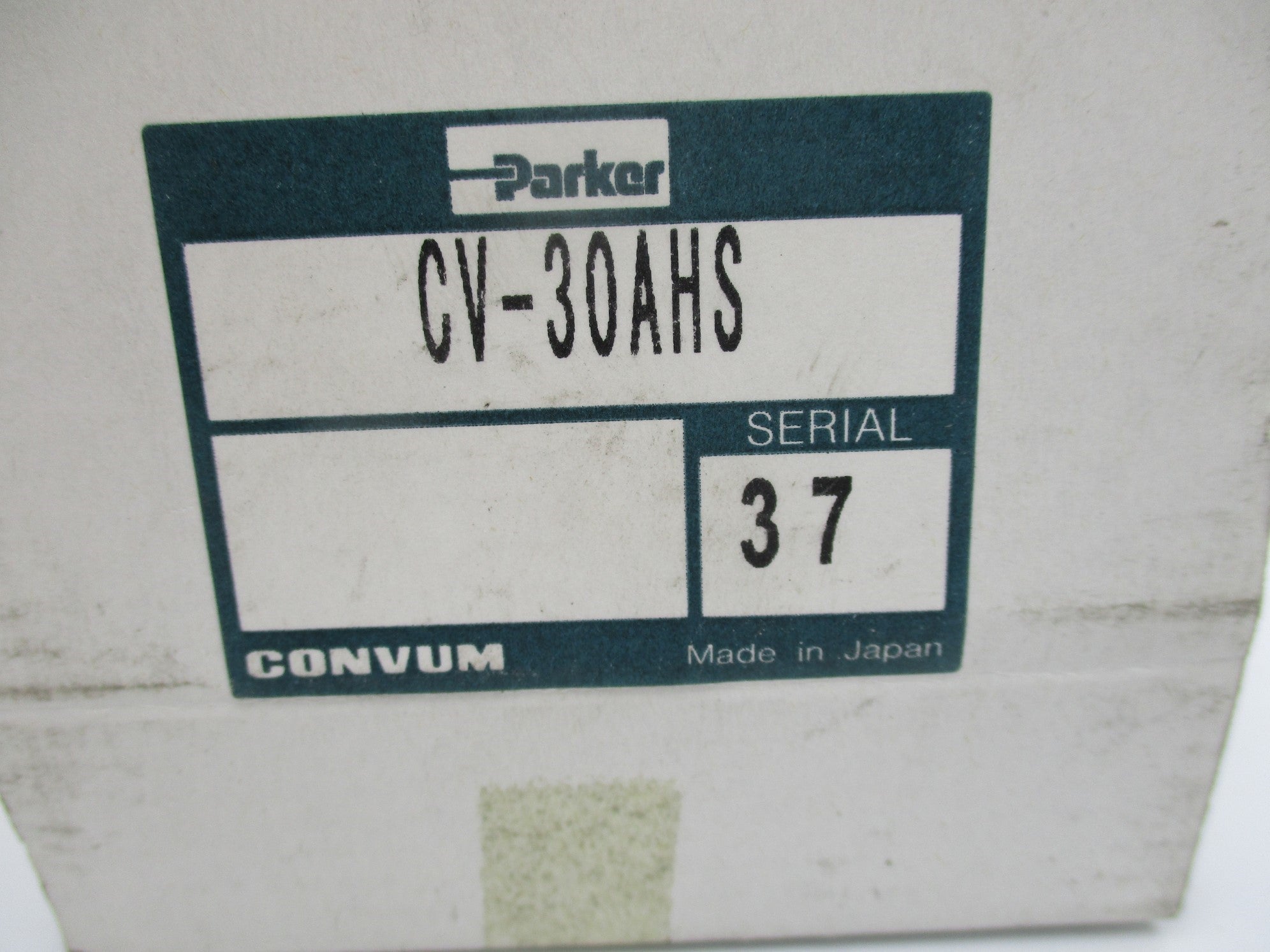 PARKER CV-30AHS NSMP