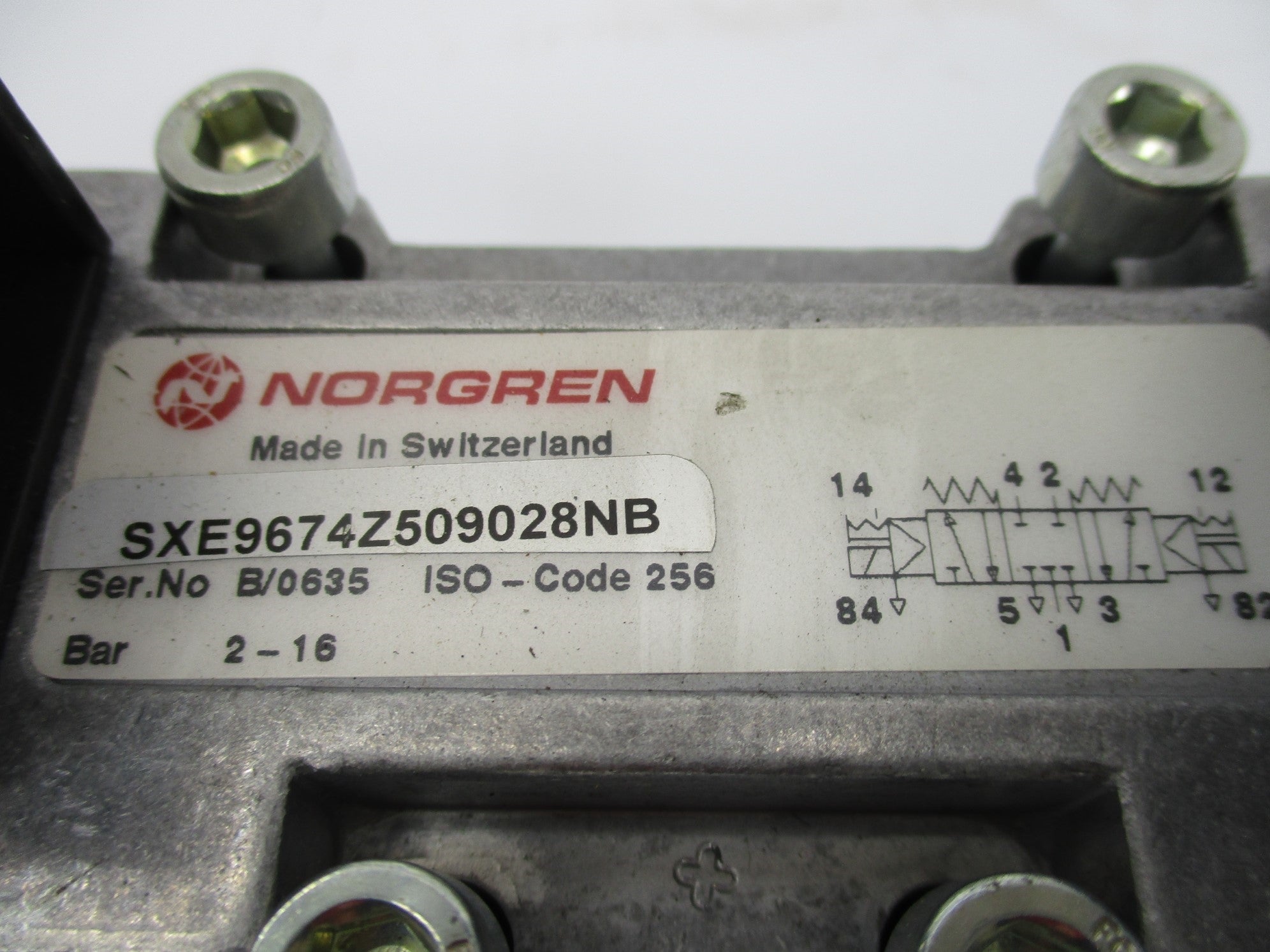 NORGREN SXE9674Z509028NB NSNP
