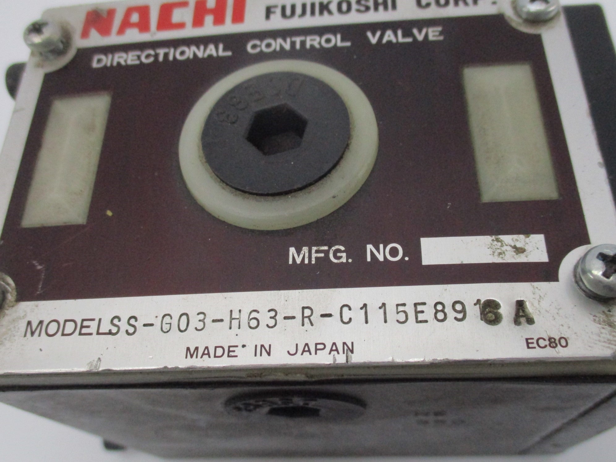 NACHI SS-G03-H63-R-C115E8916A NSNP