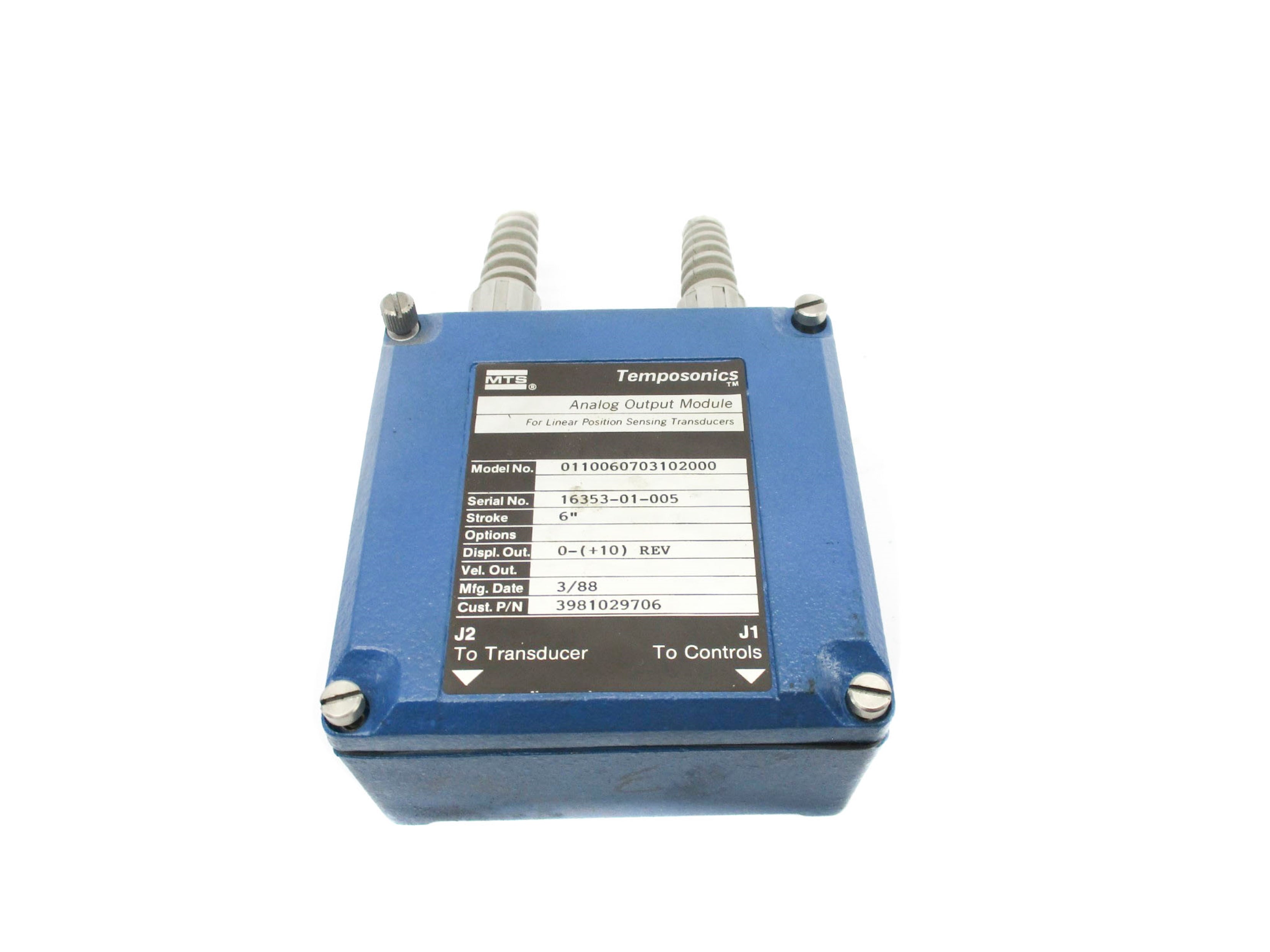 TEMPOSONICS 0110060703102000 NSNP