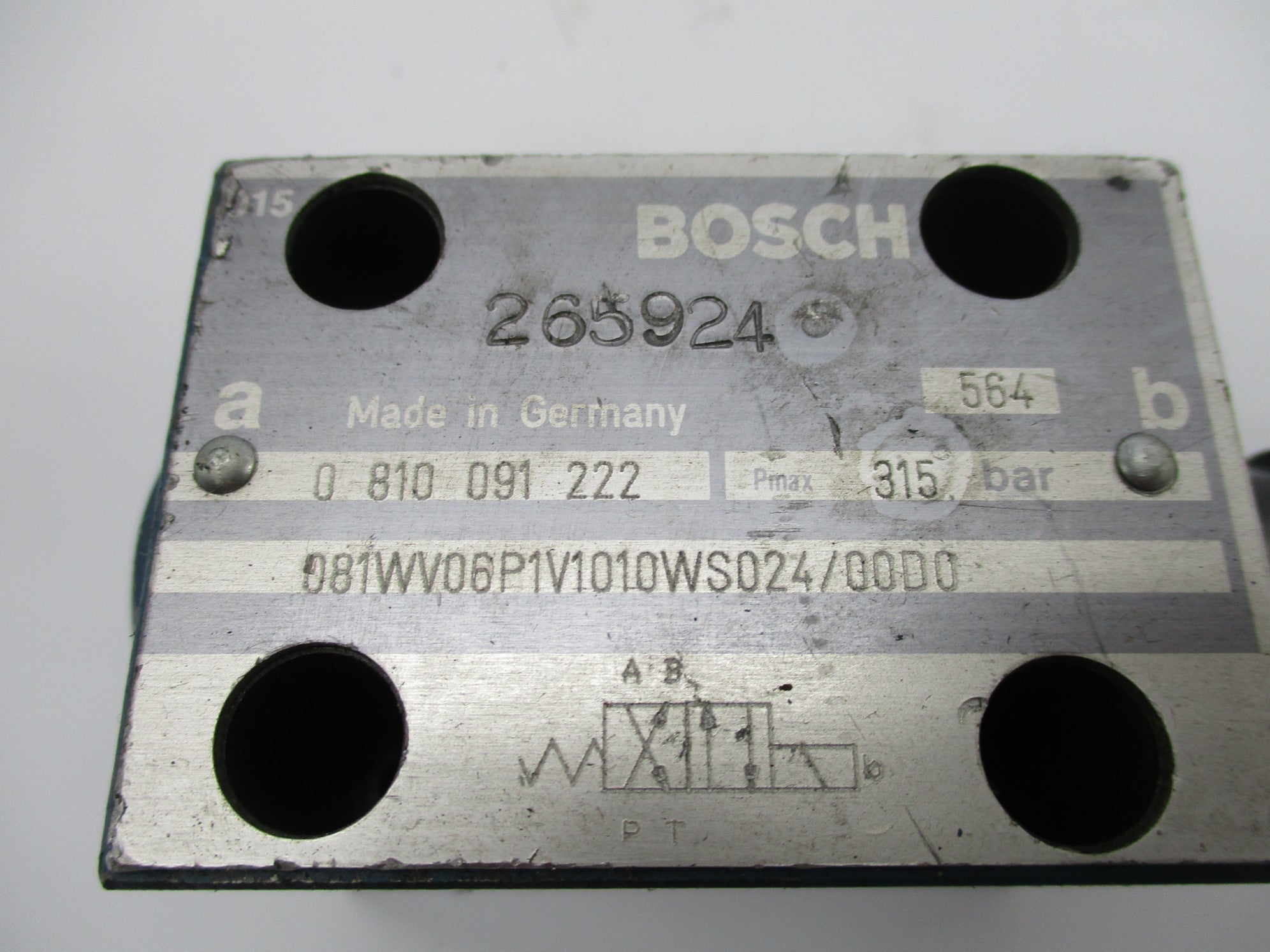 BOSCH 0810091222 081WV06P1V1010WS024/00D0 UNMP