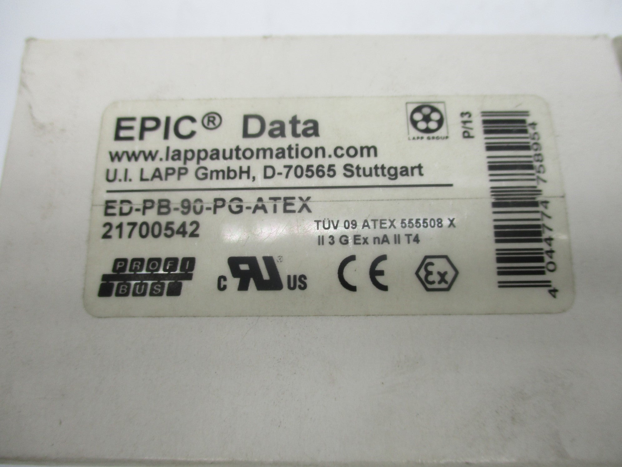 EPIC ED-PB-90-PG-ATEX NSMP