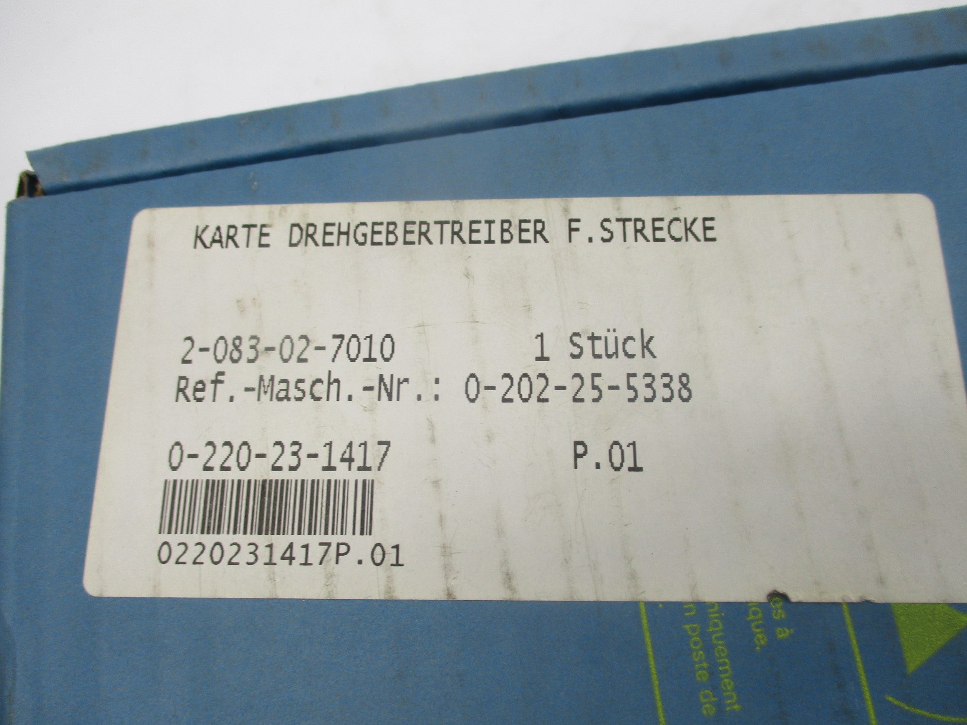HOMATIC 2-083-02-7010 NSMP