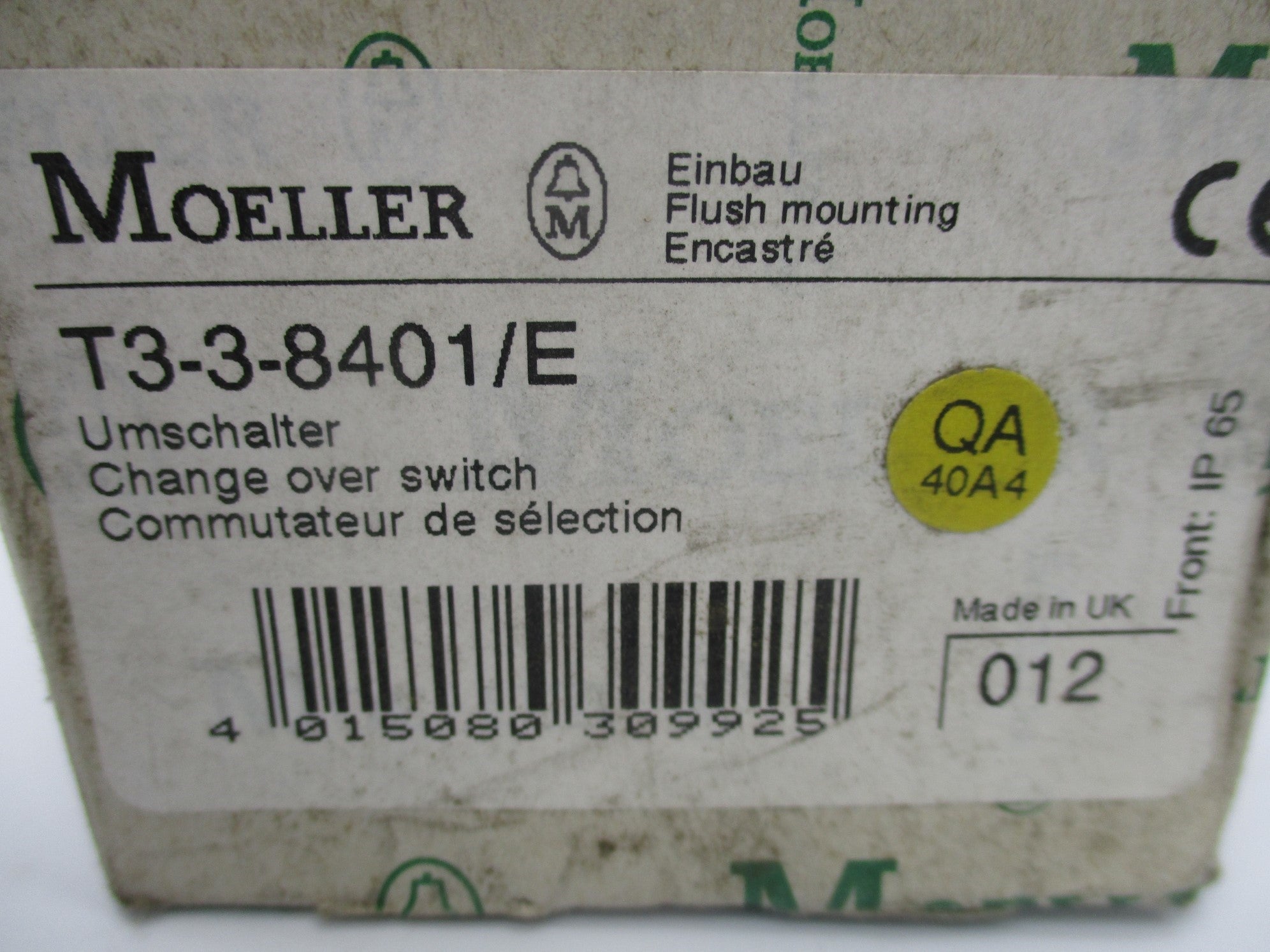 KLOCKNER MOELLER T3-3-8401/E NSMP