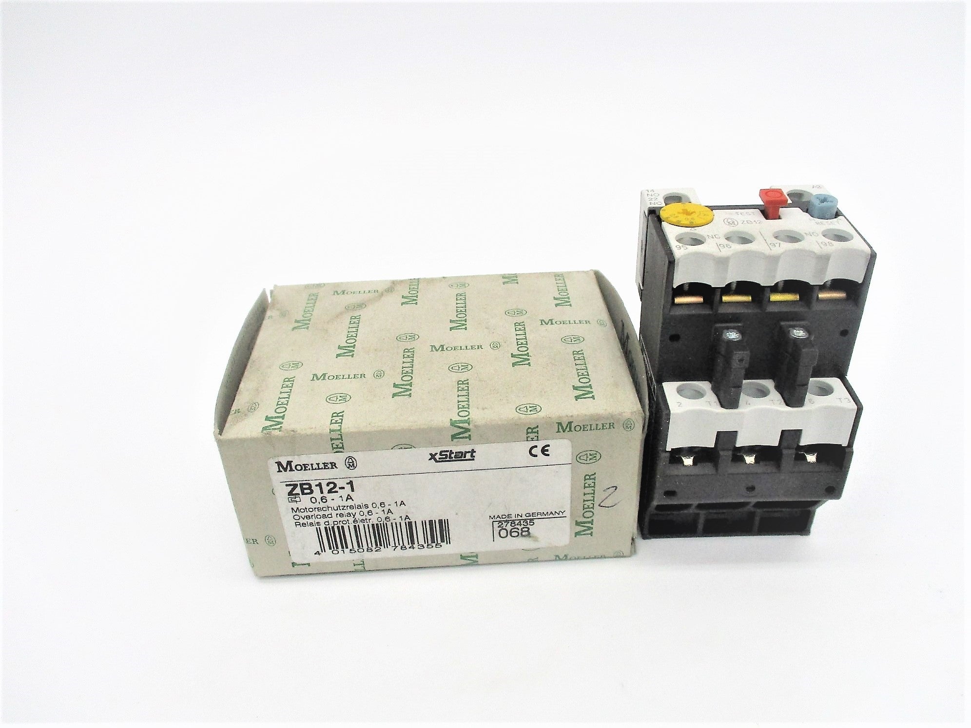 KLOCKNER MOELLER ZB12-1 6000V 0.6-1A NSMP