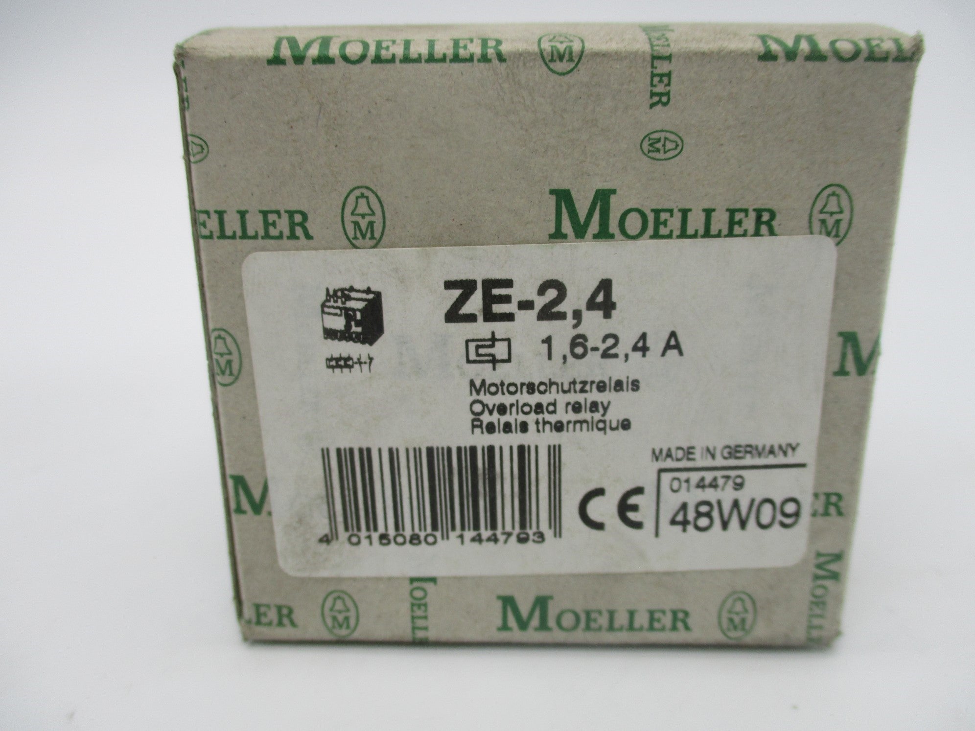 KLOCKNER MOELLER ZE-2.4 6000V 1.6-2.4A NSMP