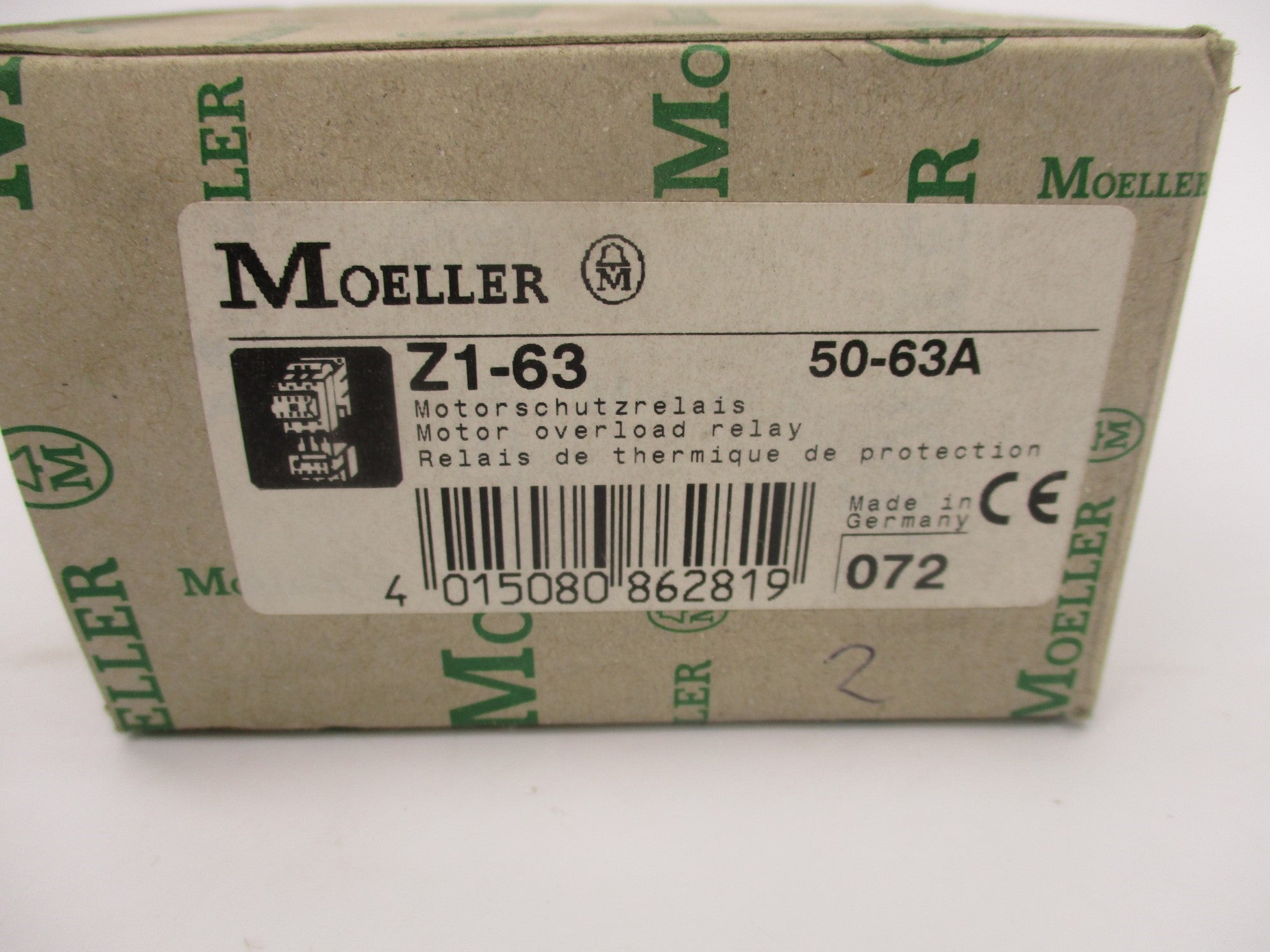 KLOCKNER MOELLER Z1-63 6000V 50-63A NSMP