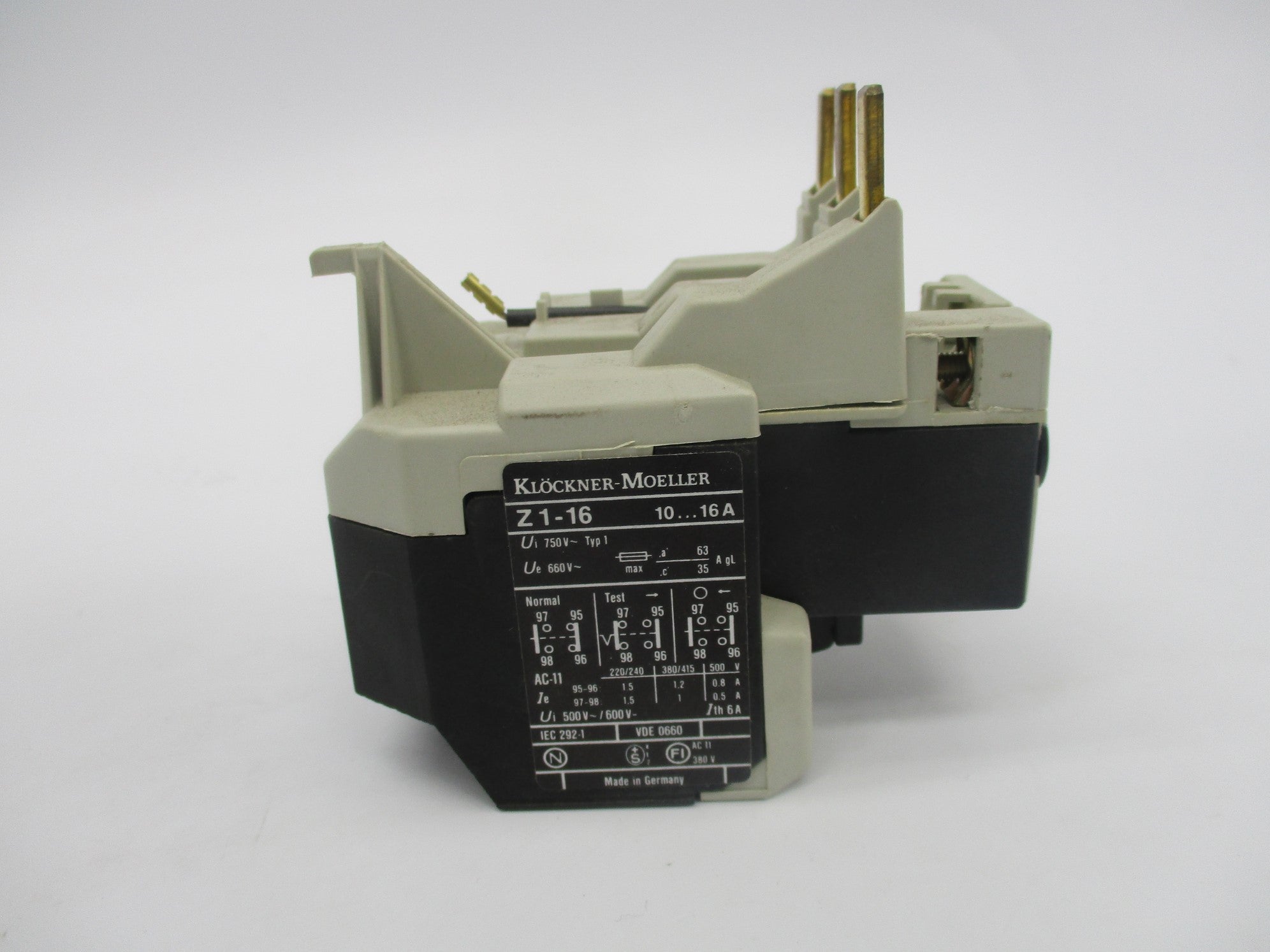 KLOCKNER MOELLER Z1-16 750V 10-16A NSMP
