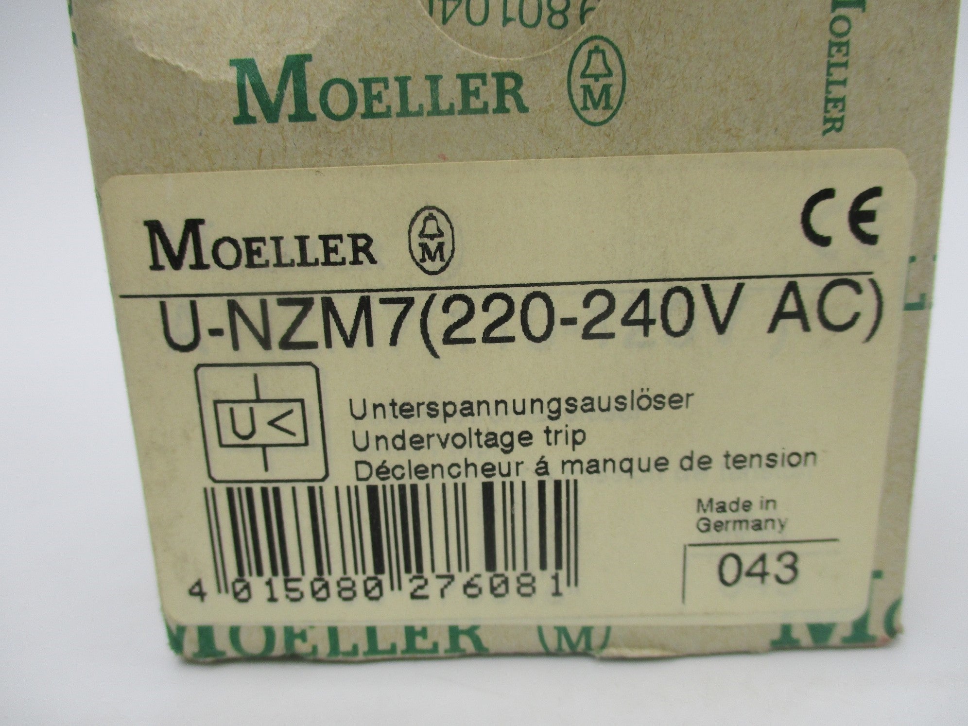 KLOCKNER MOELLER U-NZM7 NSMP