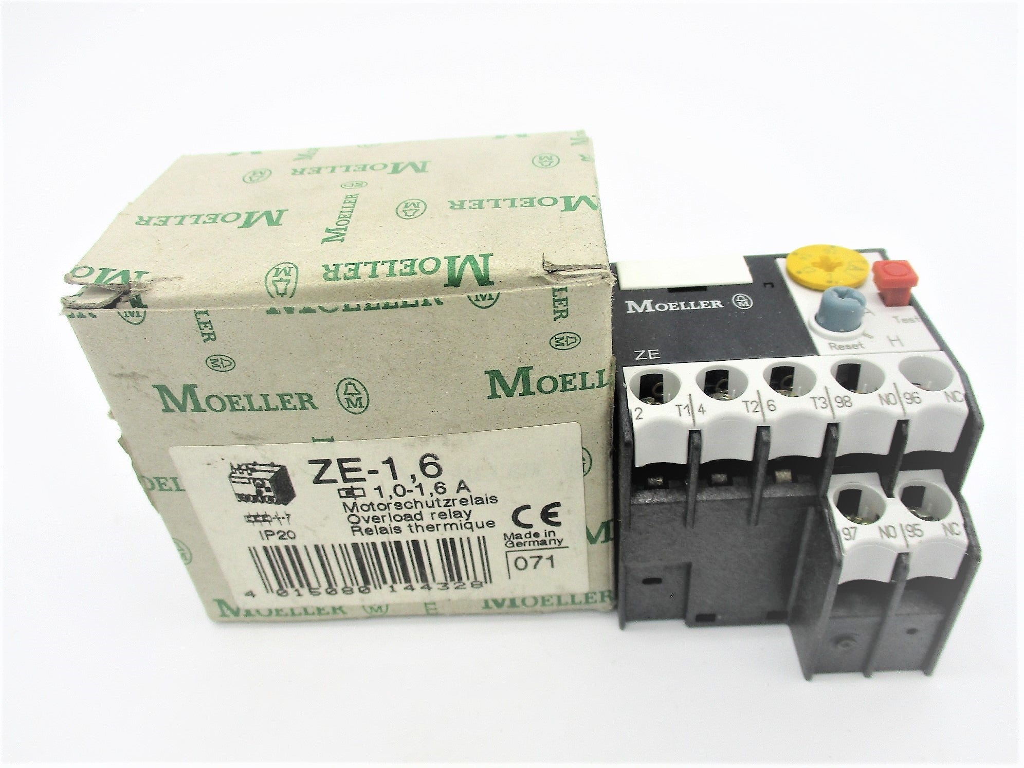 KLOCKNER MOELLER ZE-1.6 690V 1.0-1.6A NSMP