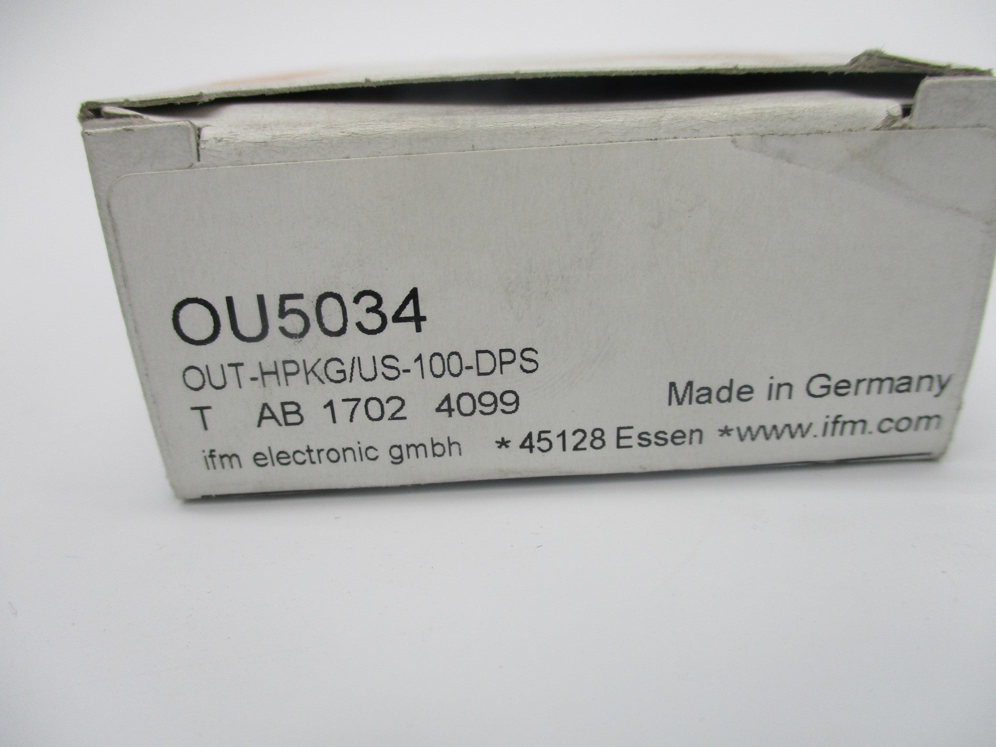 IFM EFECTOR OU5034 OUT-HPKG/US-100-DPS OU5034 10-55VDC NSMP