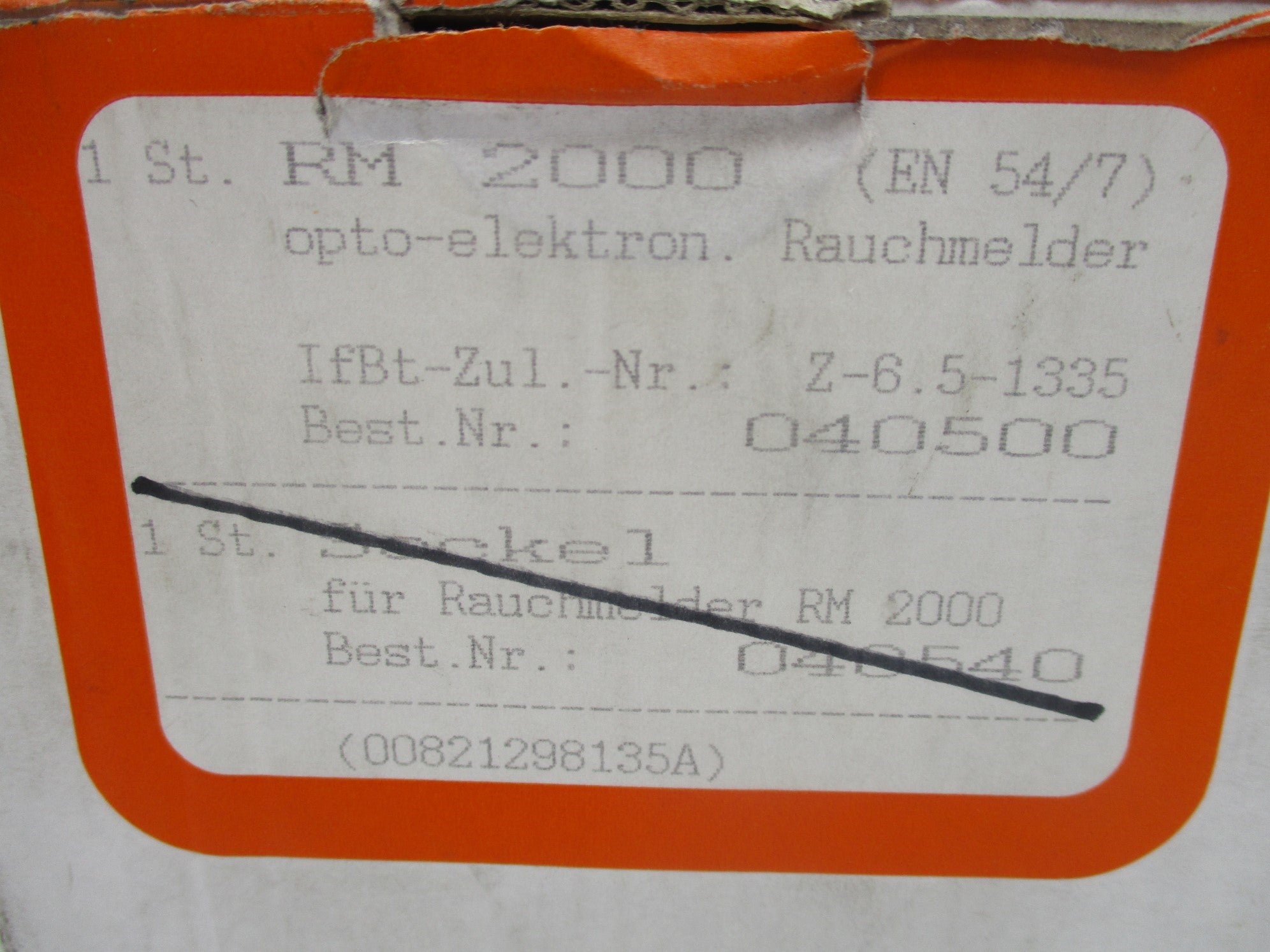 DICTATOR TECHNIK 040500 RM2000 NSMP