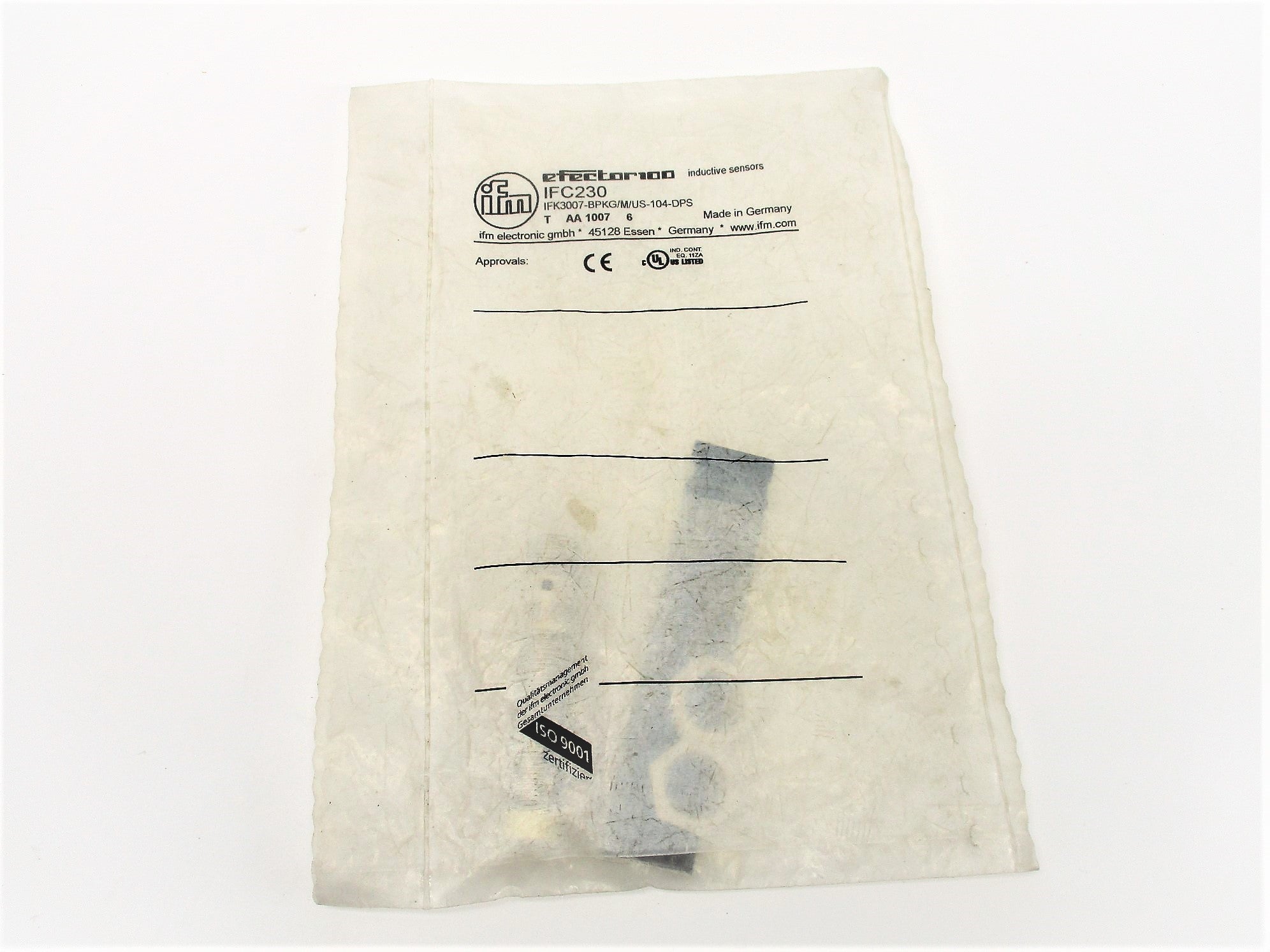 IFM EFECTOR IFC230 IFK3007-BPKG/M/US-104-DPS NSMP