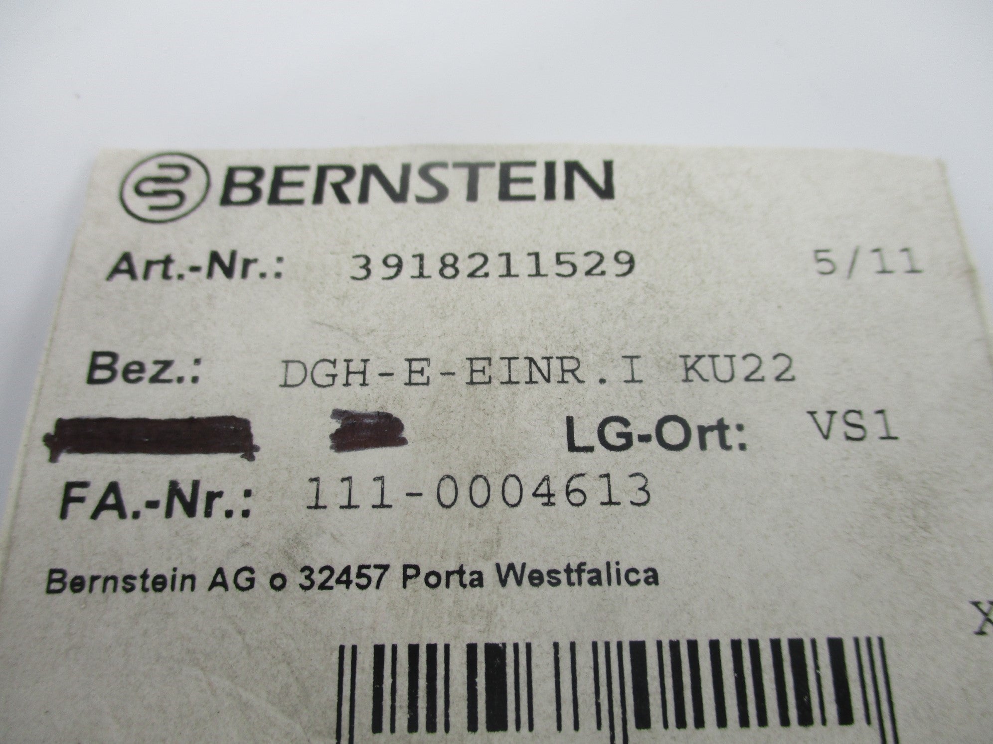 BERNSTEIN 3918211529 NSNP