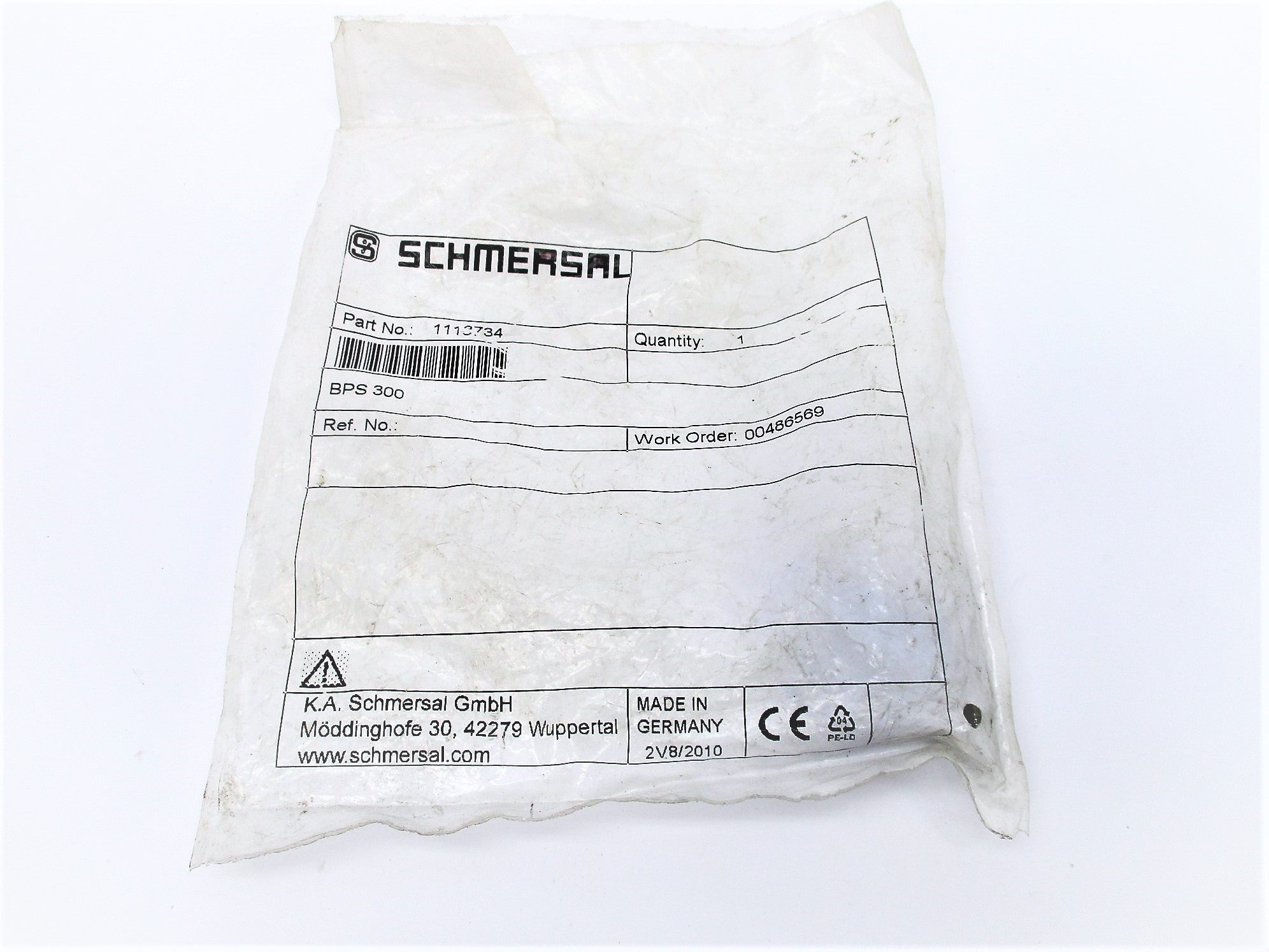 SCHMERSAL 1113734 BPS300 NSMP