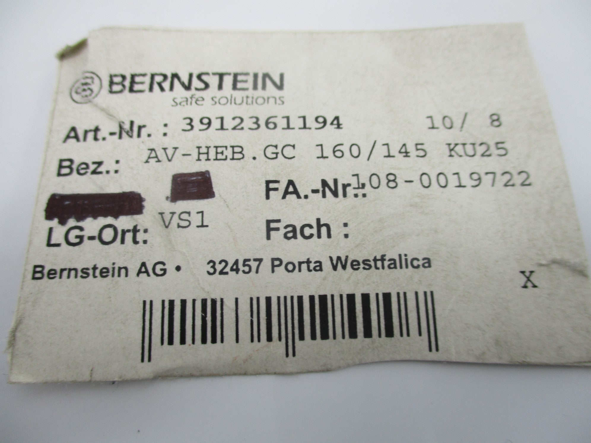 BERNSTEIN 3912361194 NSNP