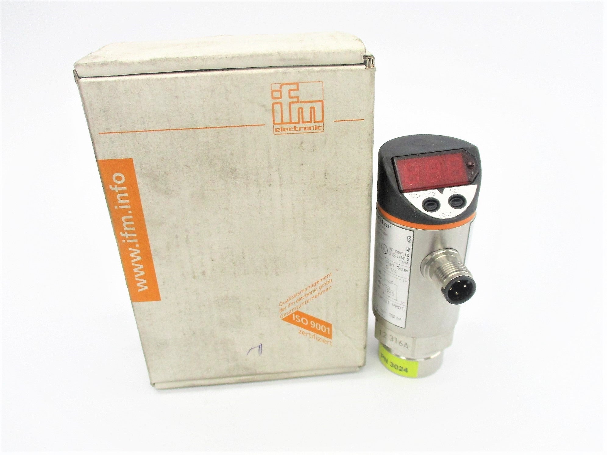 IFM EFECTOR PN3024 PN-010-RBR14-KFPKG/US/V NSMP
