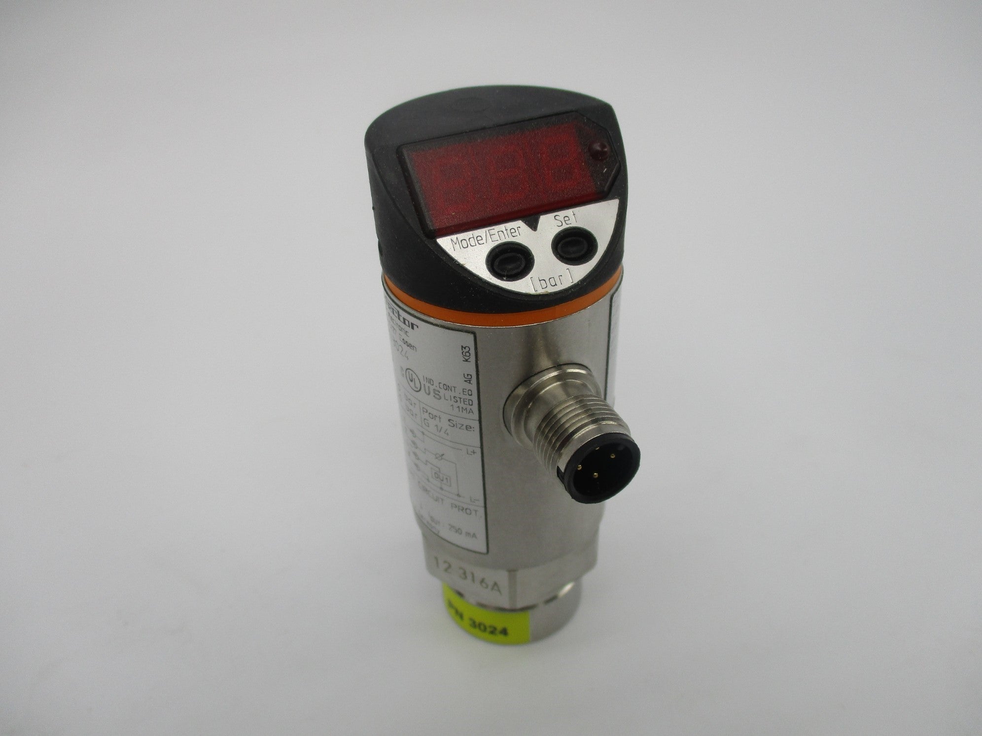 IFM EFECTOR PN3024 PN-010-RBR14-KFPKG/US/V NSMP