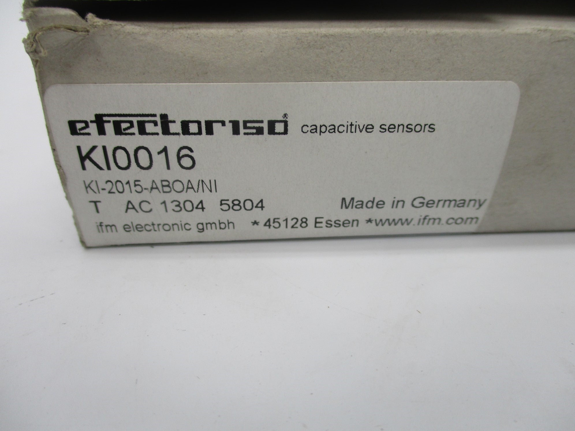 IFM EFECTOR KI0016 KI-2015-ABOA/NI NSMP