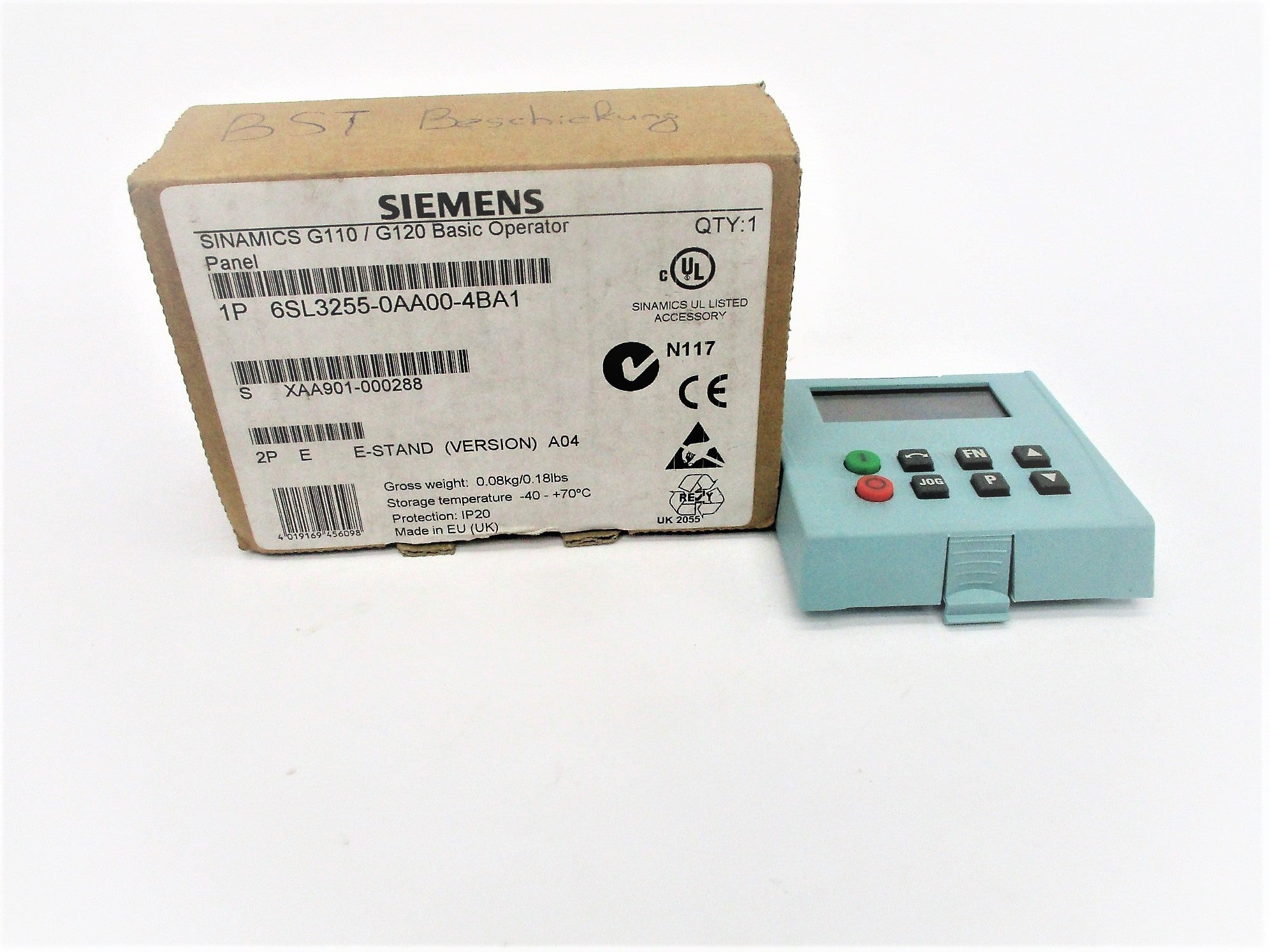 SIEMENS 6SL3255-0AA00-4BA1 NSMP