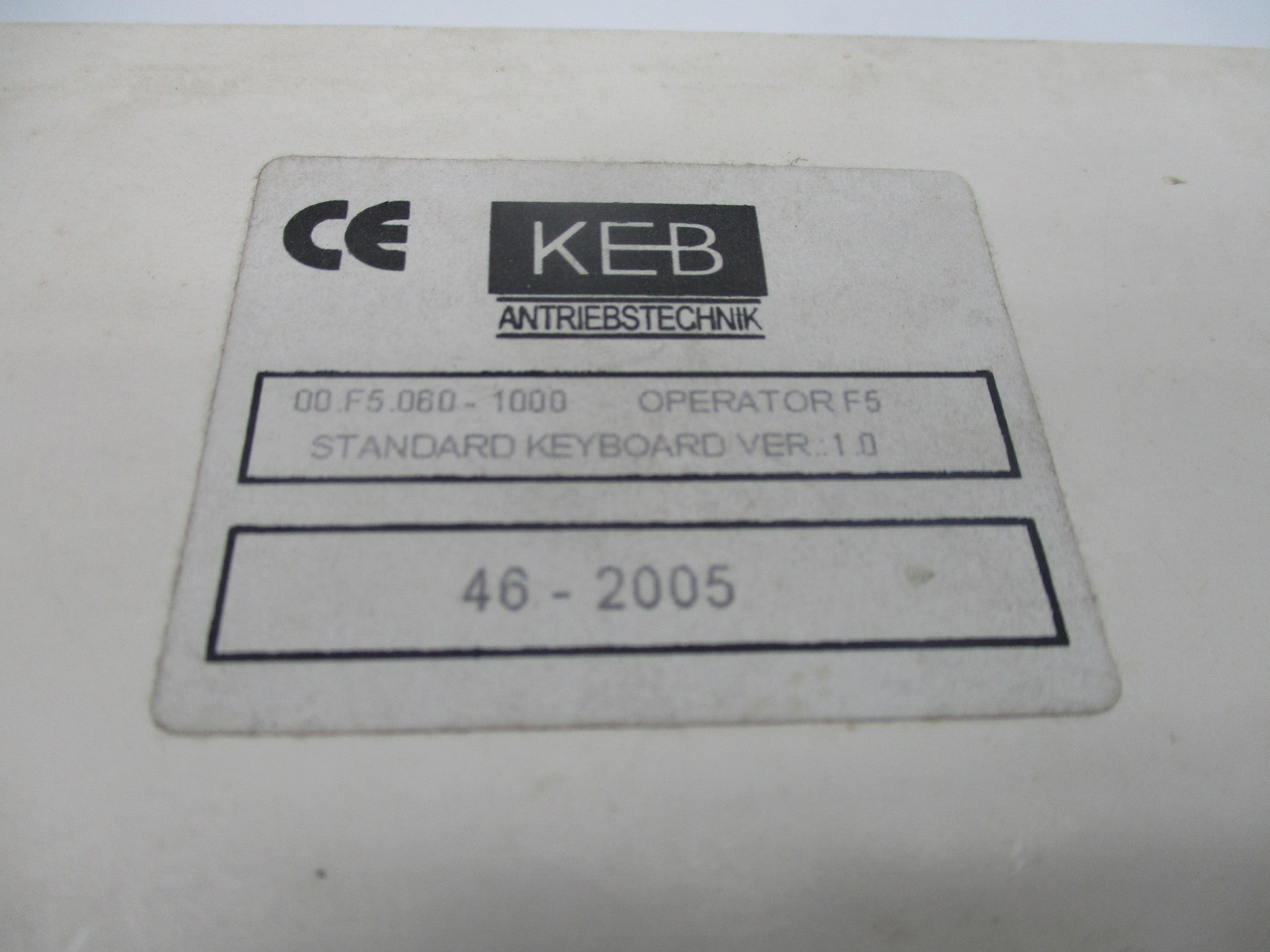 KEB 00.F5.060-1000 46-2005 NSMP